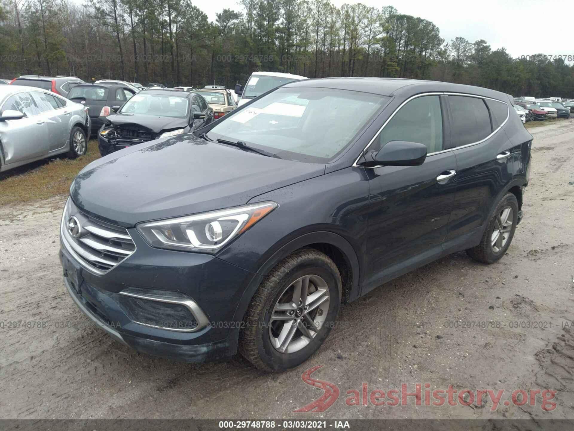 5NMZT3LBXJH062195 2018 HYUNDAI SANTA FE SPORT