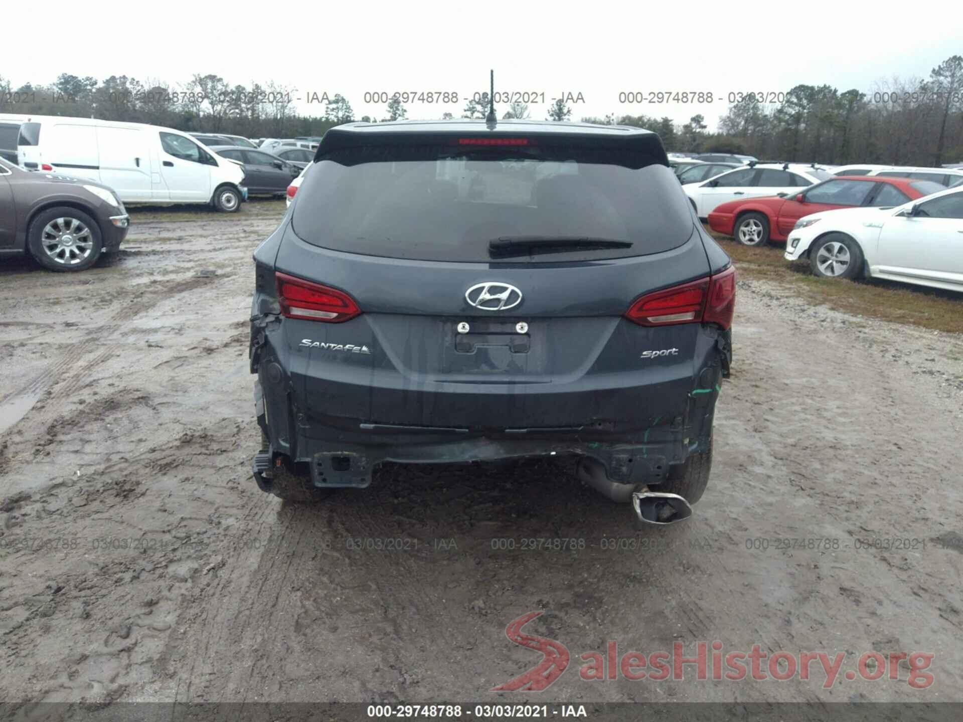 5NMZT3LBXJH062195 2018 HYUNDAI SANTA FE SPORT