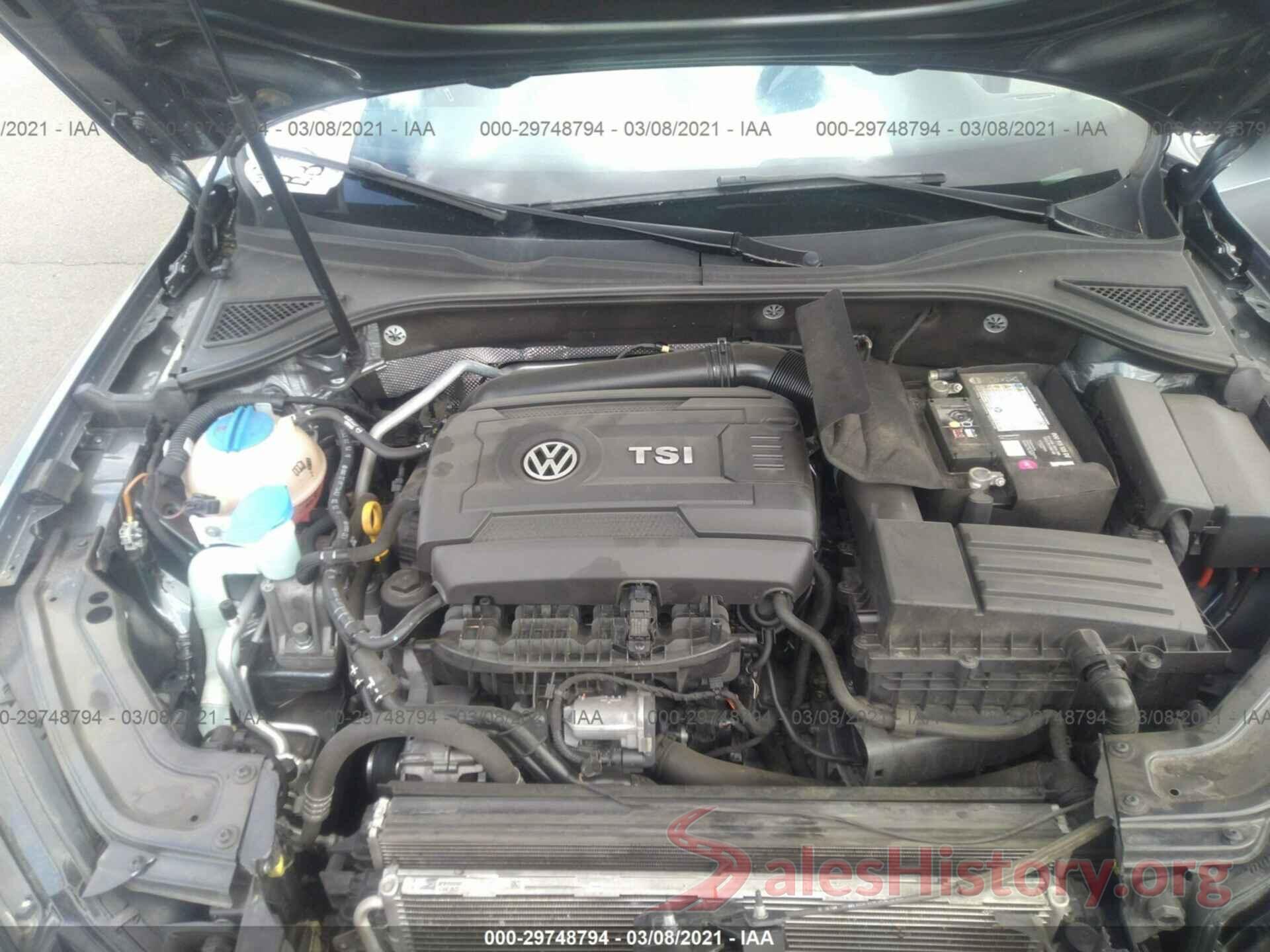 1VWAT7A37GC048095 2016 VOLKSWAGEN PASSAT