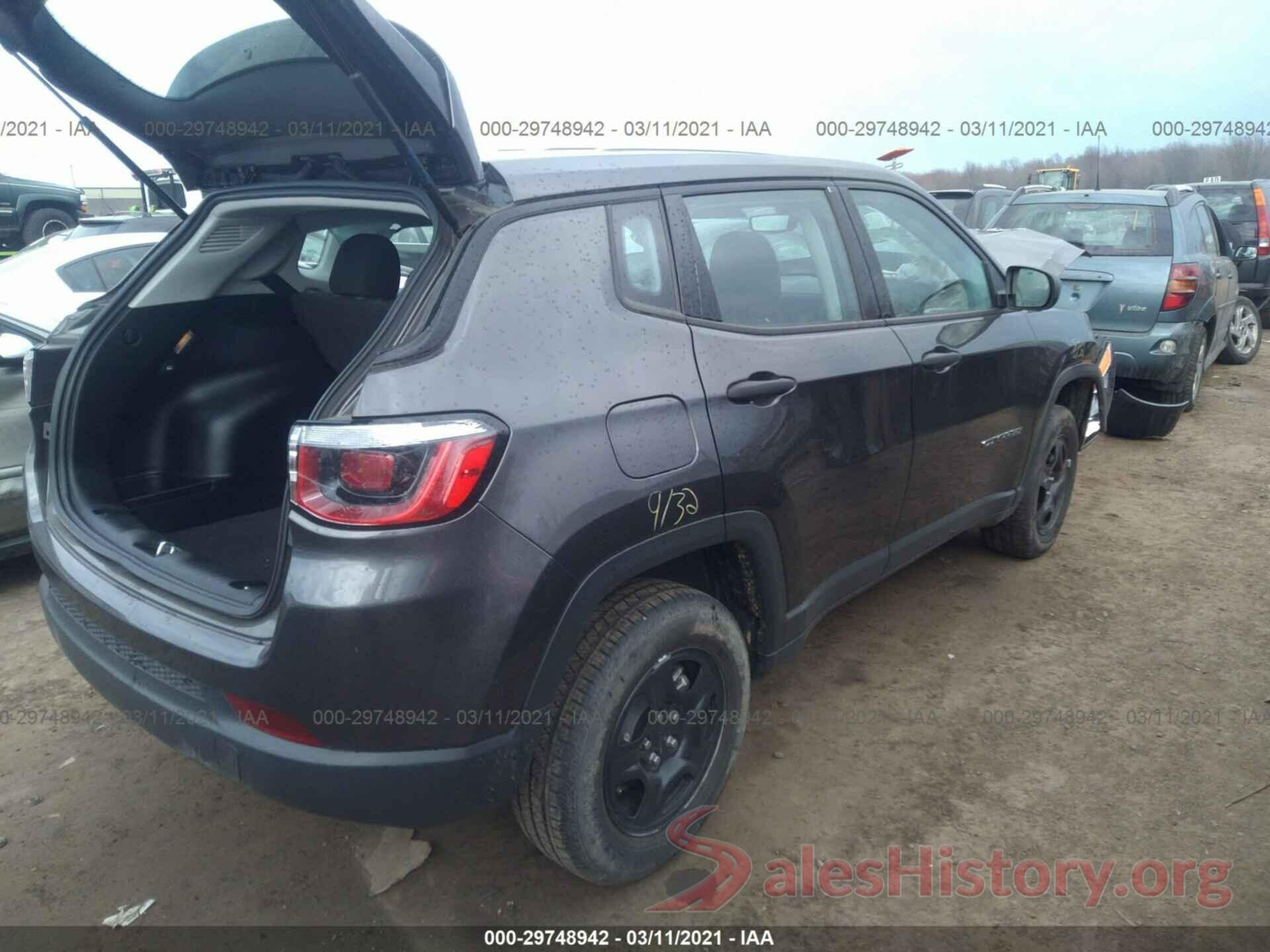 3C4NJDAB8LT239488 2020 JEEP COMPASS