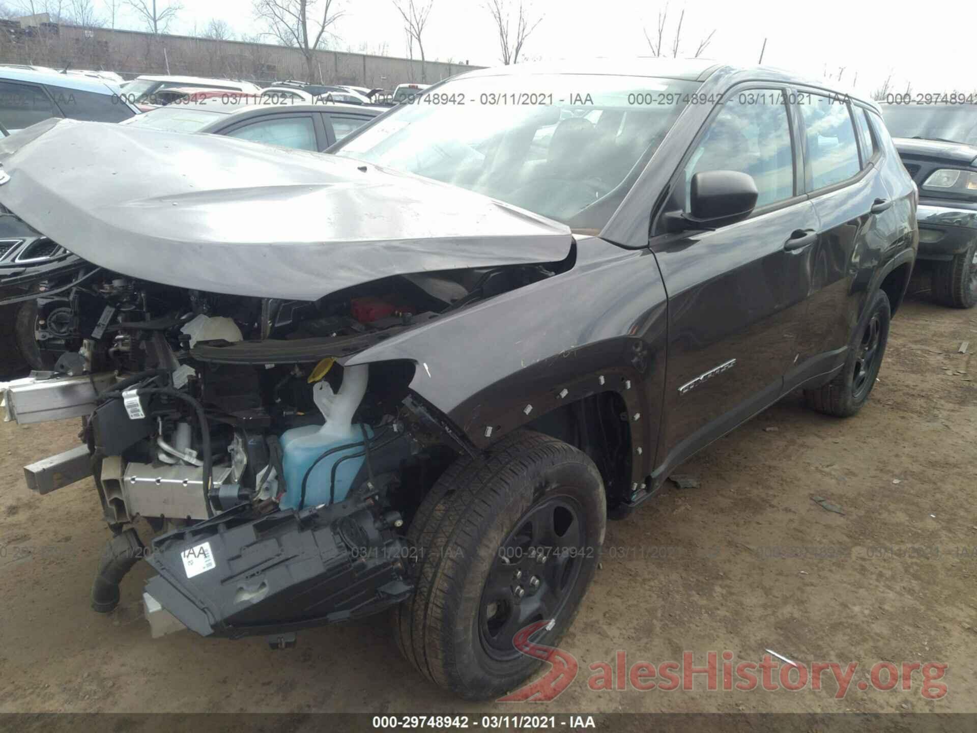 3C4NJDAB8LT239488 2020 JEEP COMPASS