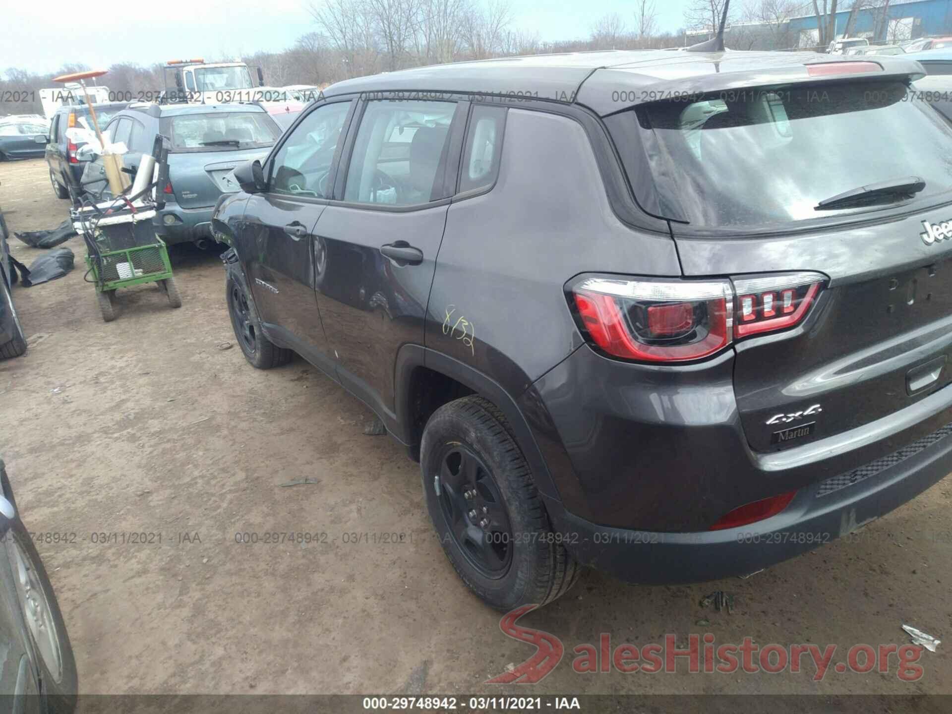 3C4NJDAB8LT239488 2020 JEEP COMPASS