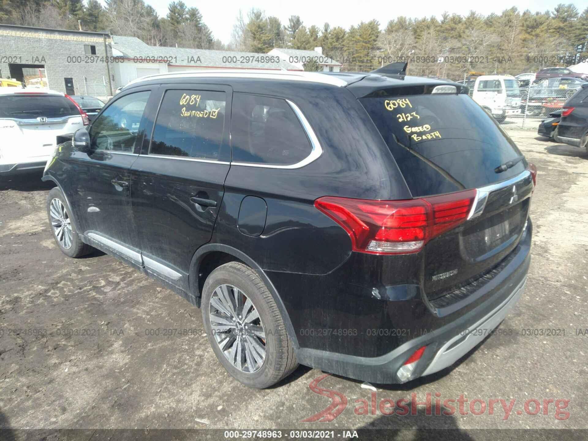 JA4AZ3A30KZ022383 2019 MITSUBISHI OUTLANDER