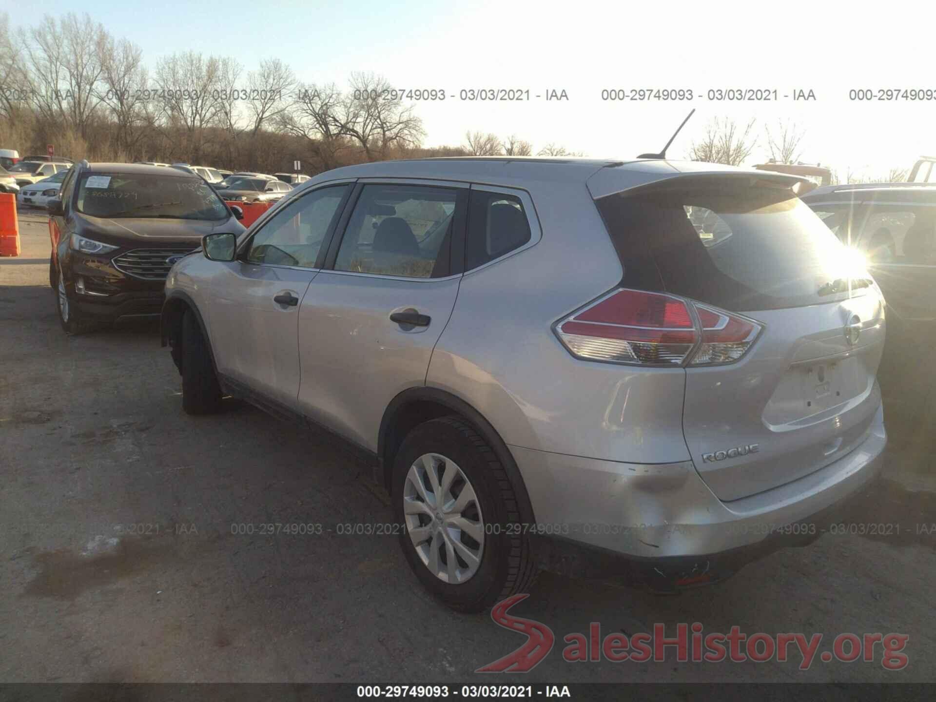 5N1AT2MT1GC756405 2016 NISSAN ROGUE