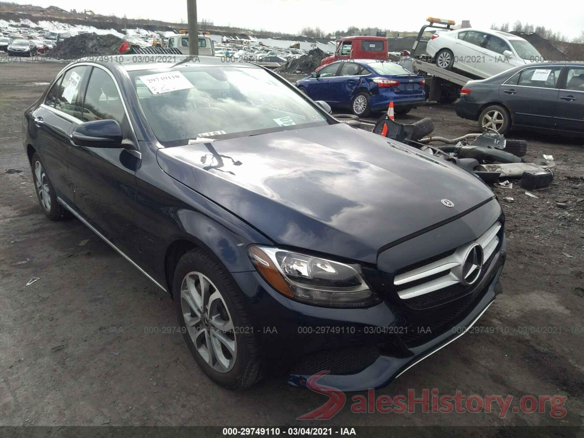 WDDWF4KBXJR319360 2018 MERCEDES-BENZ C-CLASS