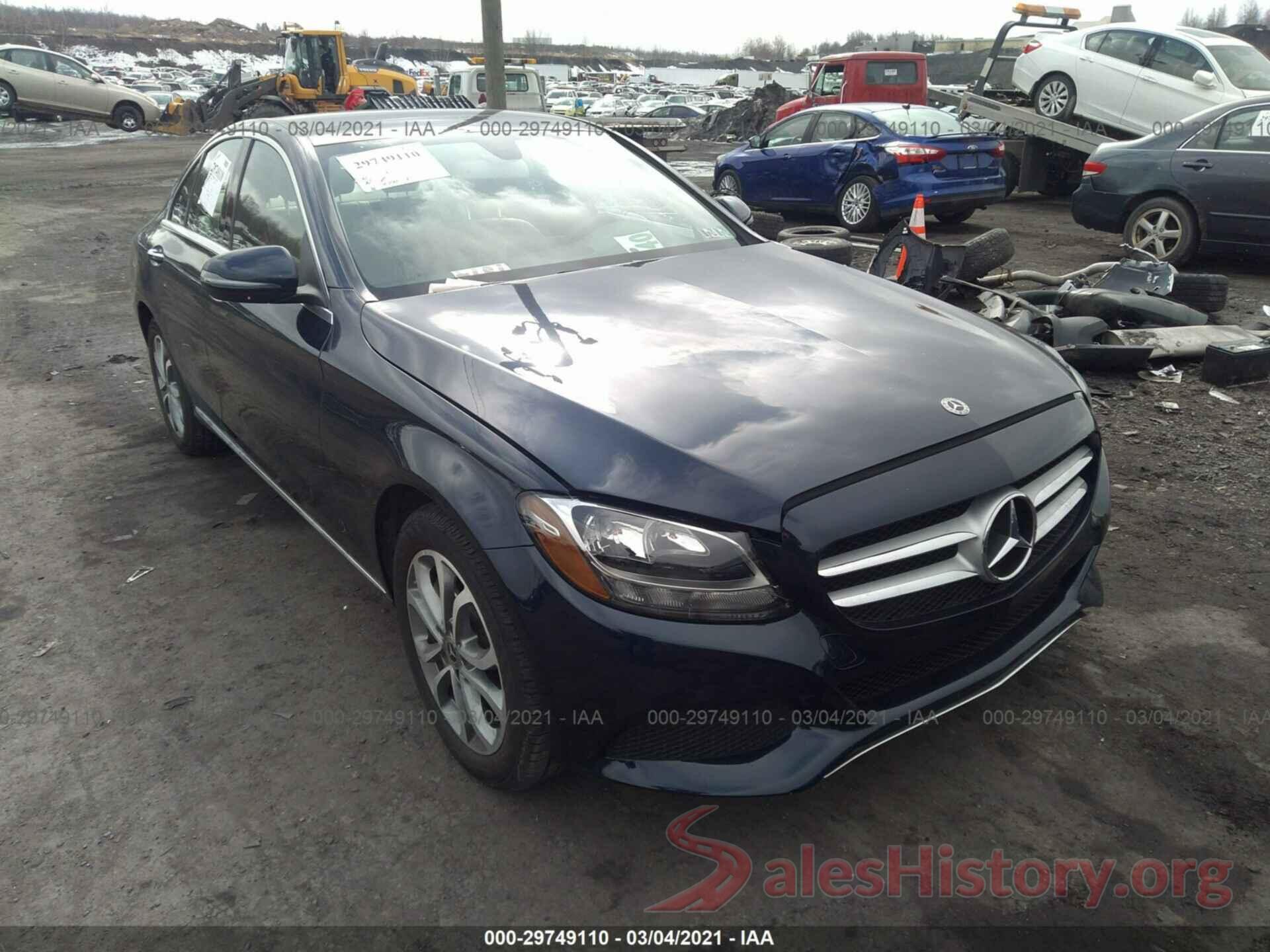 WDDWF4KBXJR319360 2018 MERCEDES-BENZ C-CLASS