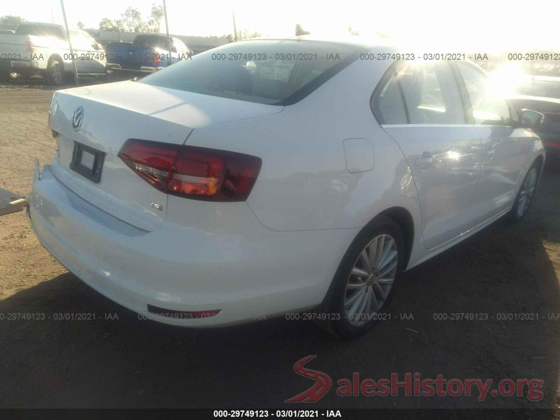 3VWL17AJ2GM334545 2016 VOLKSWAGEN JETTA SEDAN