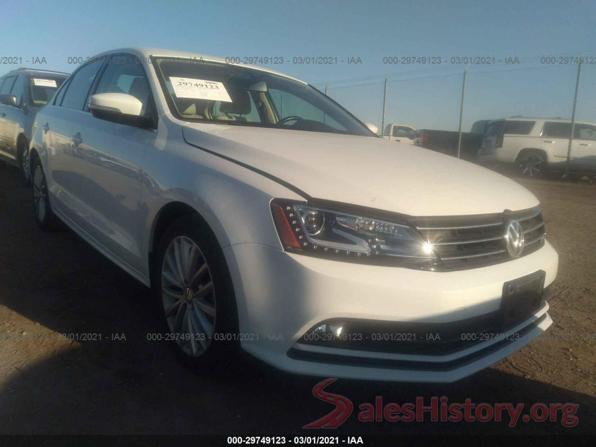 3VWL17AJ2GM334545 2016 VOLKSWAGEN JETTA SEDAN