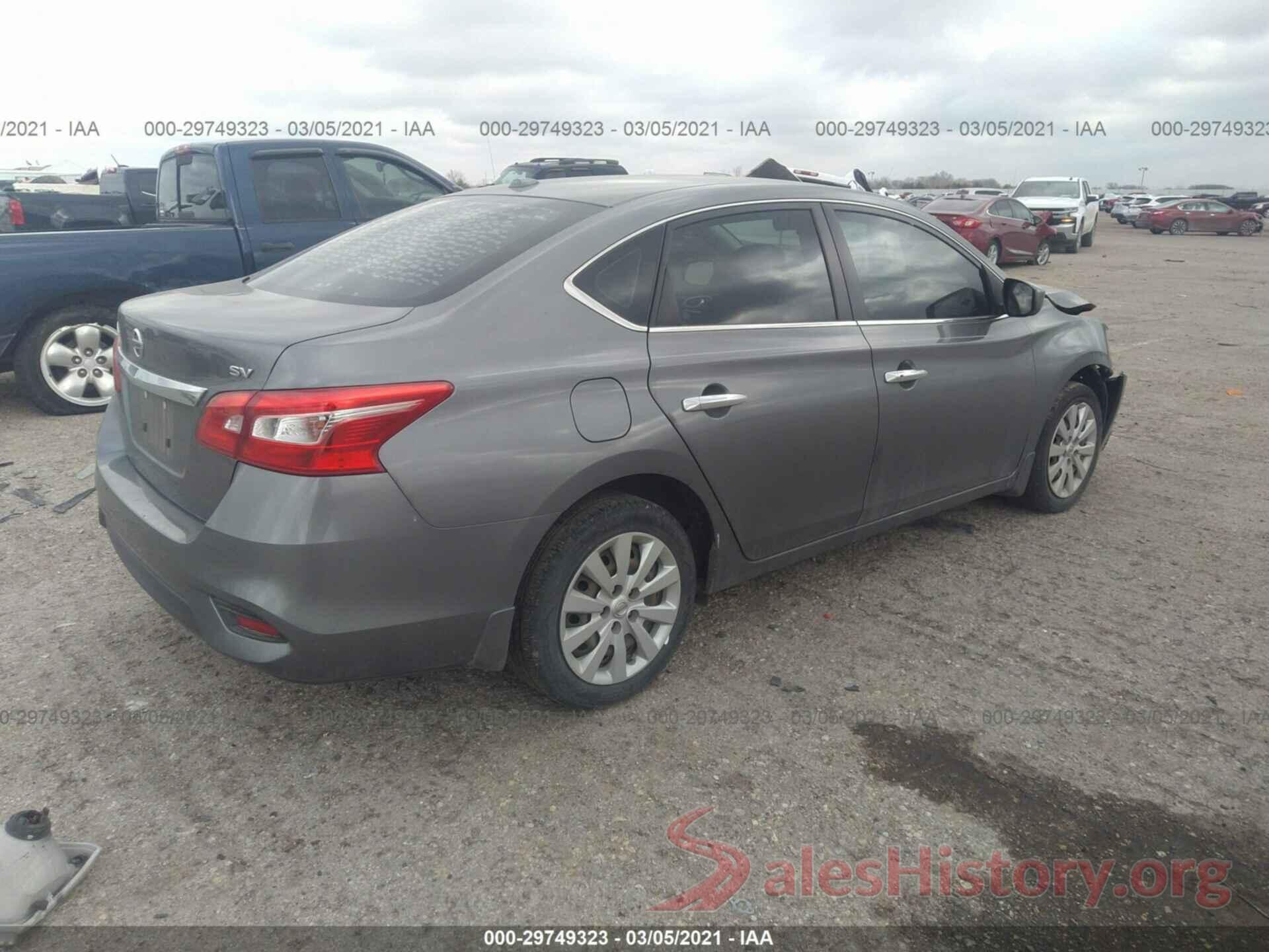 3N1AB7AP0GY314253 2016 NISSAN SENTRA