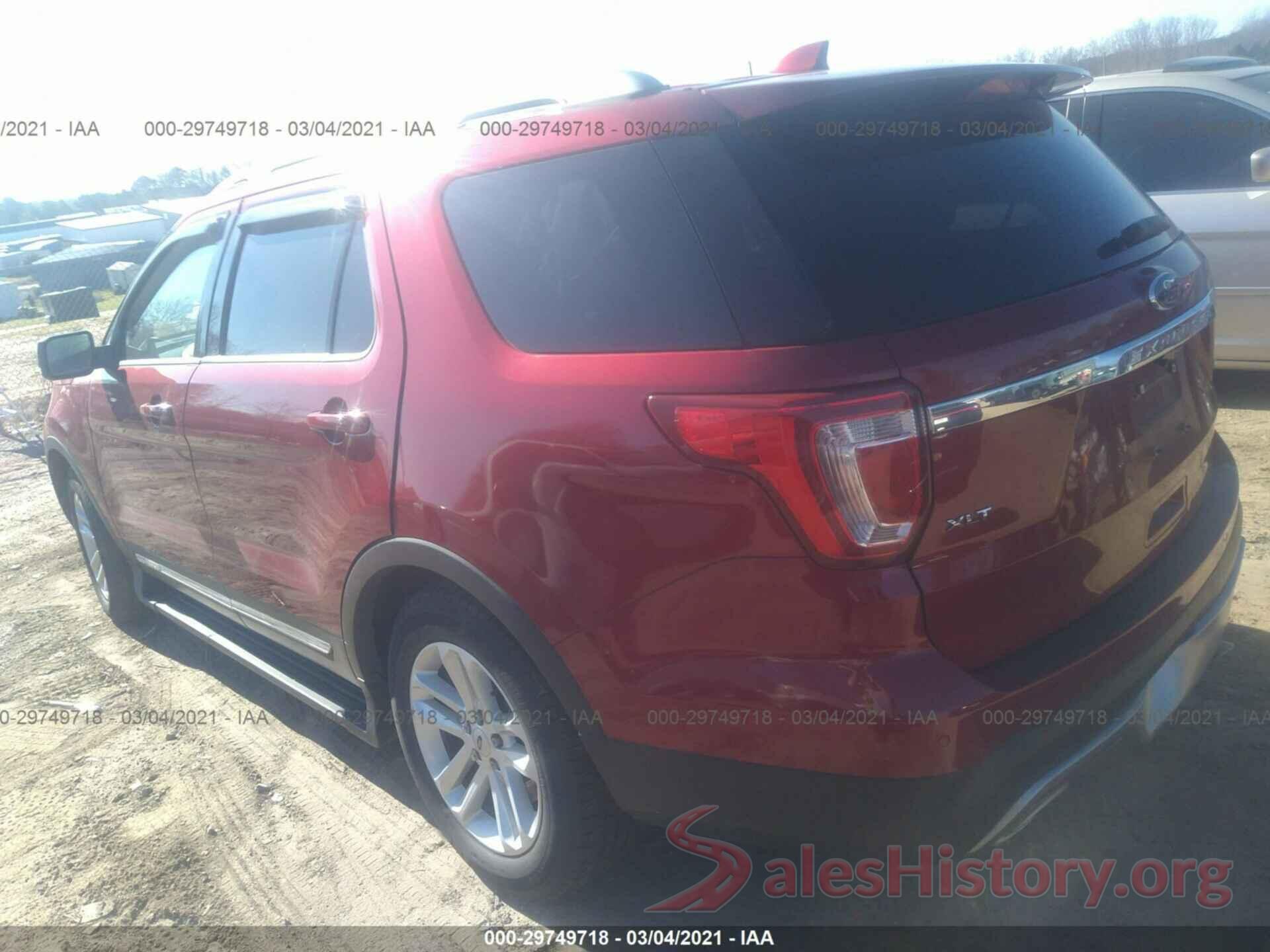 1FM5K7D82GGC64214 2016 FORD EXPLORER