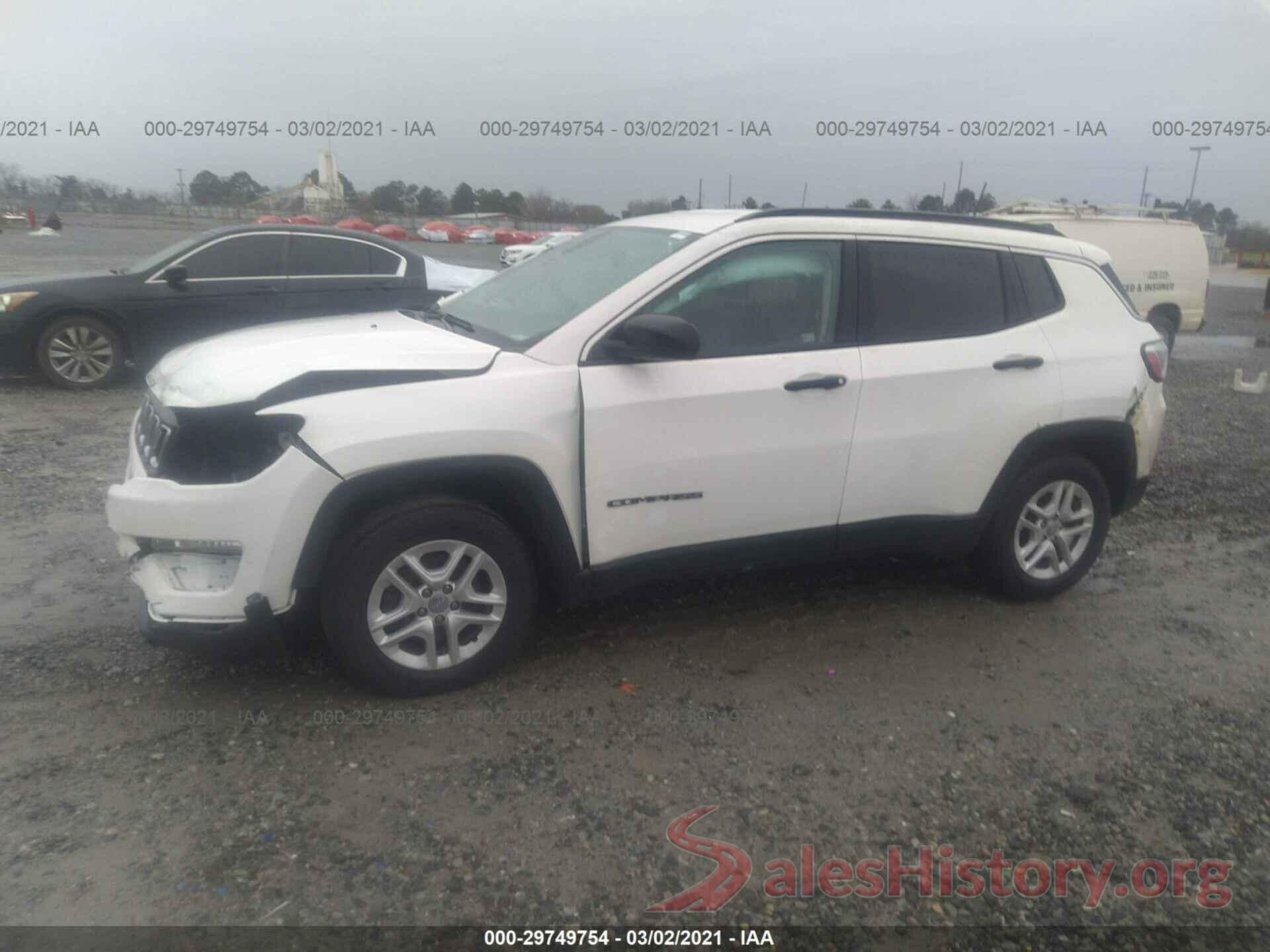 3C4NJCAB9KT834729 2019 JEEP COMPASS