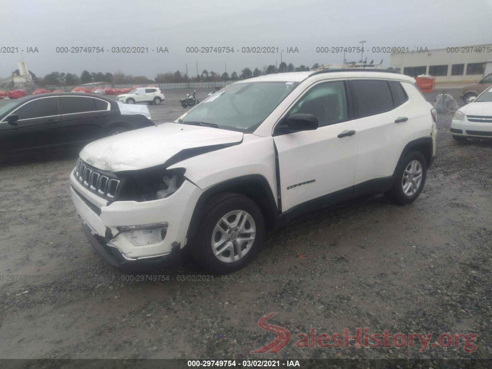 3C4NJCAB9KT834729 2019 JEEP COMPASS