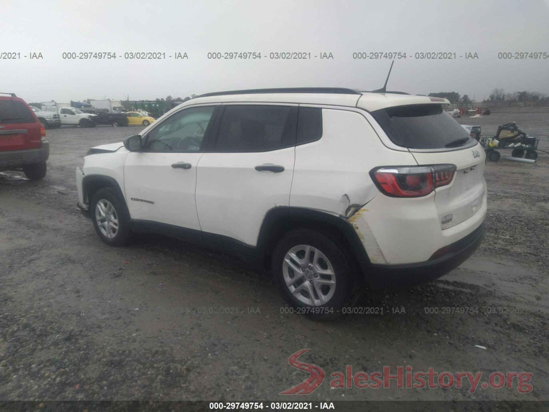 3C4NJCAB9KT834729 2019 JEEP COMPASS