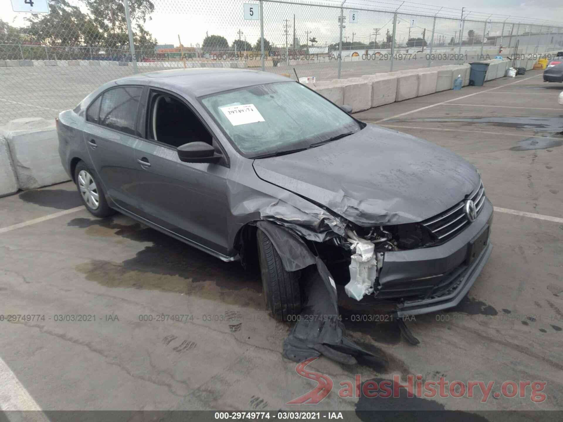 3VW267AJ0GM316252 2016 VOLKSWAGEN JETTA SEDAN