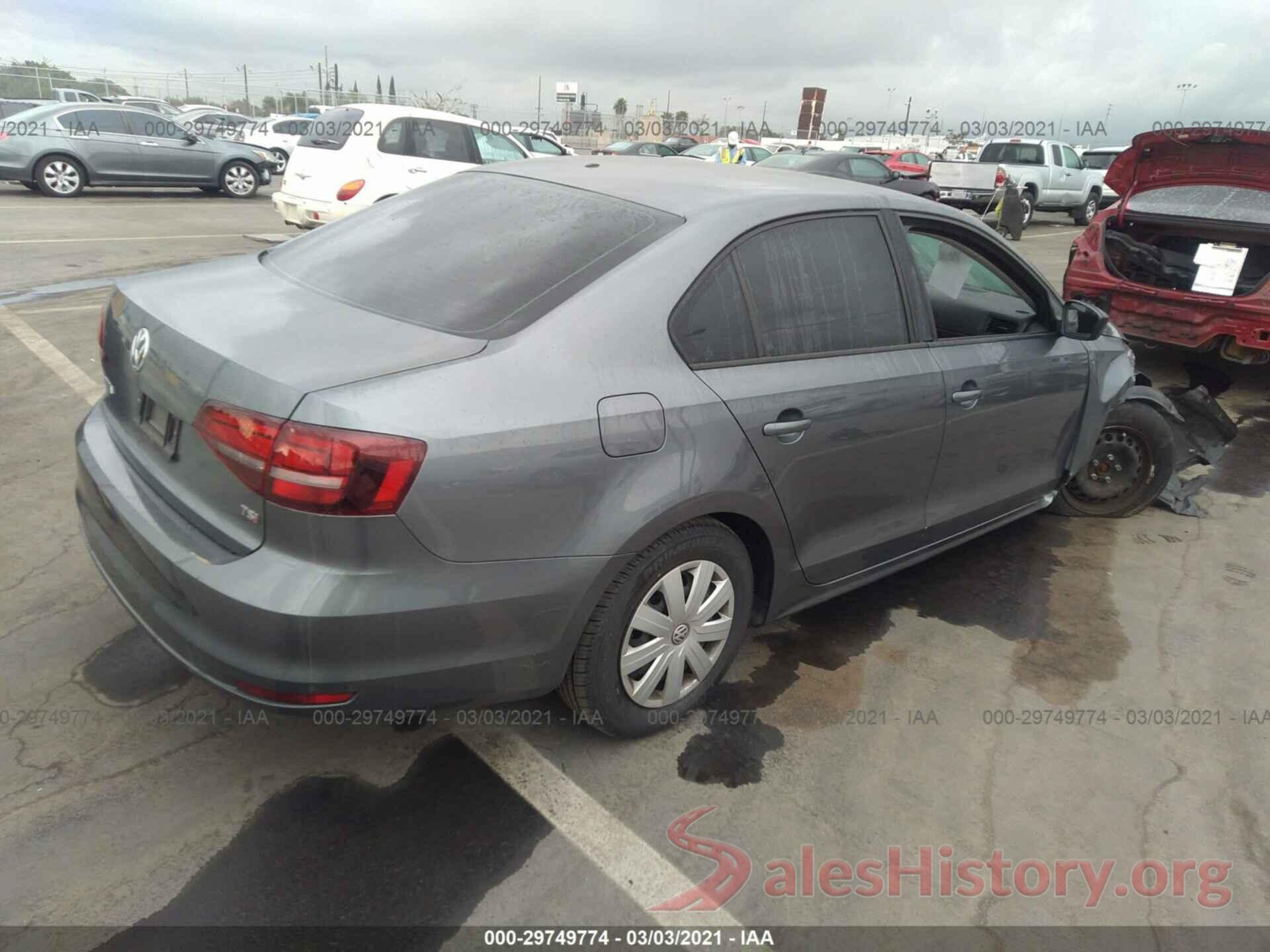 3VW267AJ0GM316252 2016 VOLKSWAGEN JETTA SEDAN