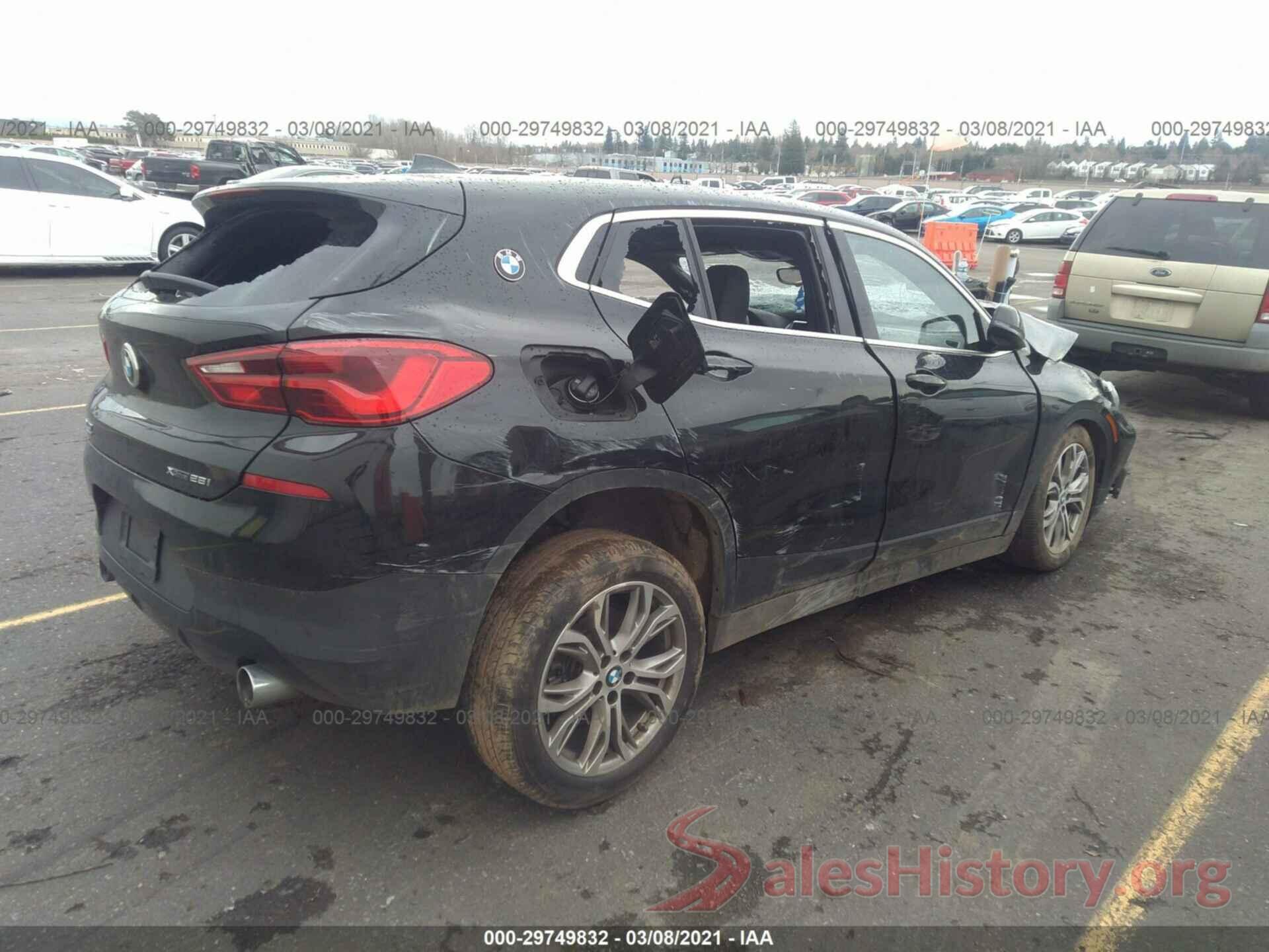 WBXYJ1C02L5P13428 2020 BMW X2