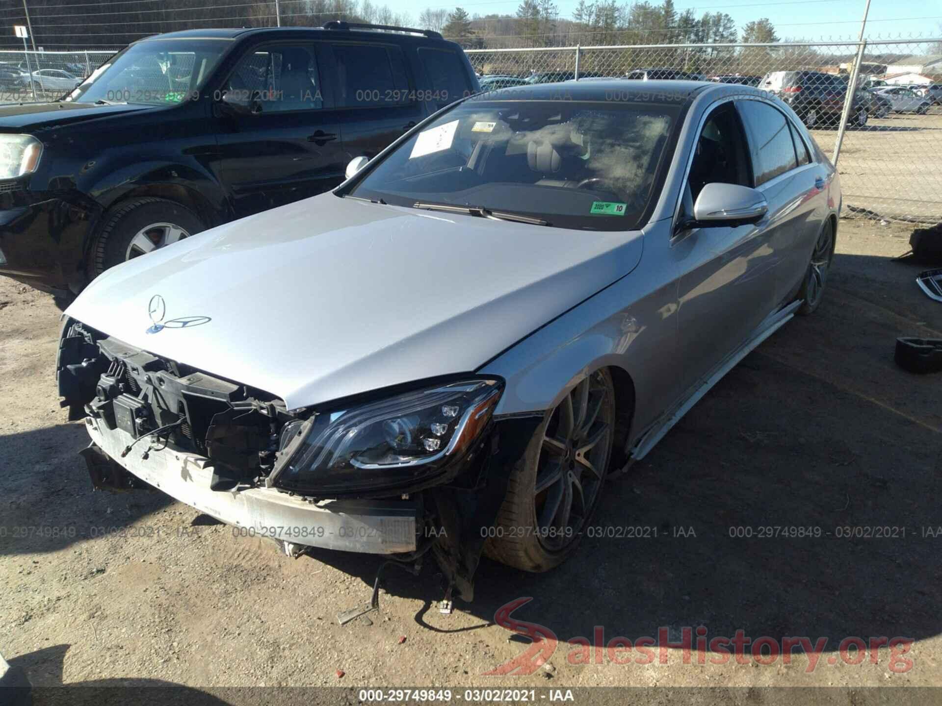 WDDUG8GB2KA431347 2019 MERCEDES-BENZ S-CLASS