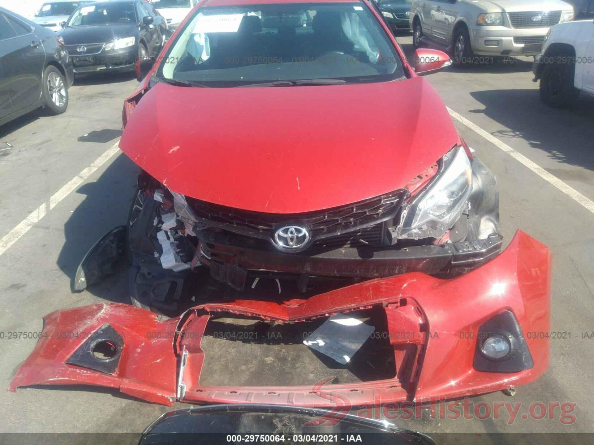 5YFBURHE1GP445185 2016 TOYOTA COROLLA