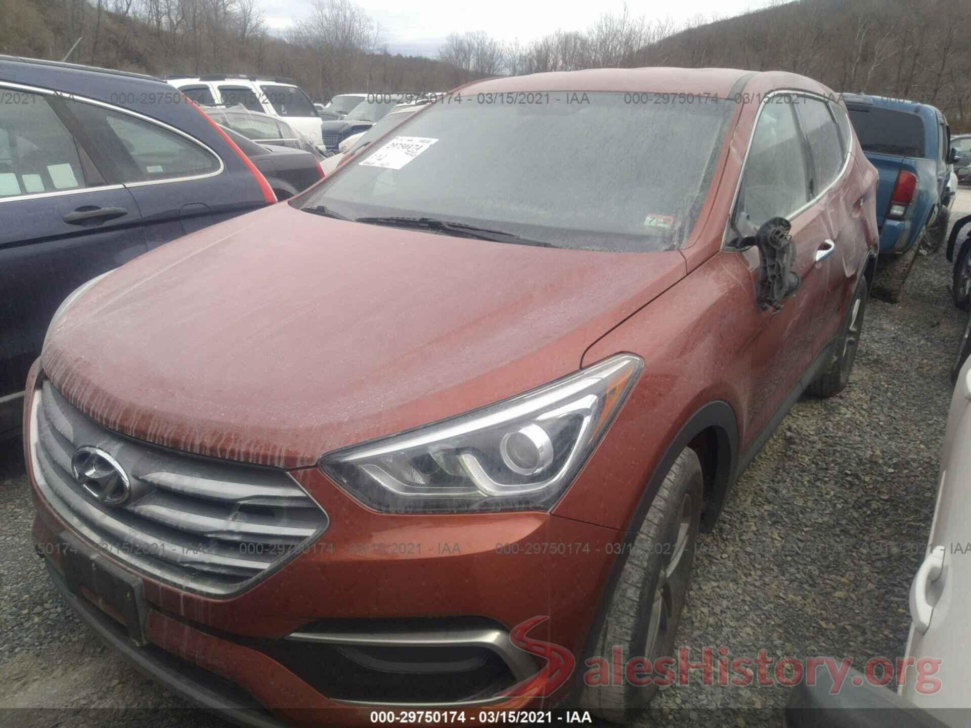 5XYZT3LB5HG396056 2017 HYUNDAI SANTA FE SPORT