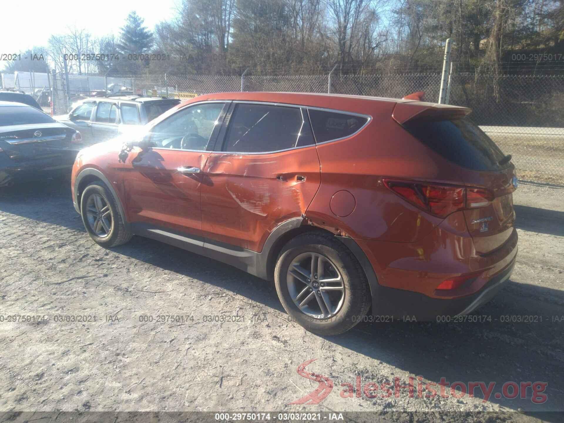 5XYZT3LB5HG396056 2017 HYUNDAI SANTA FE SPORT