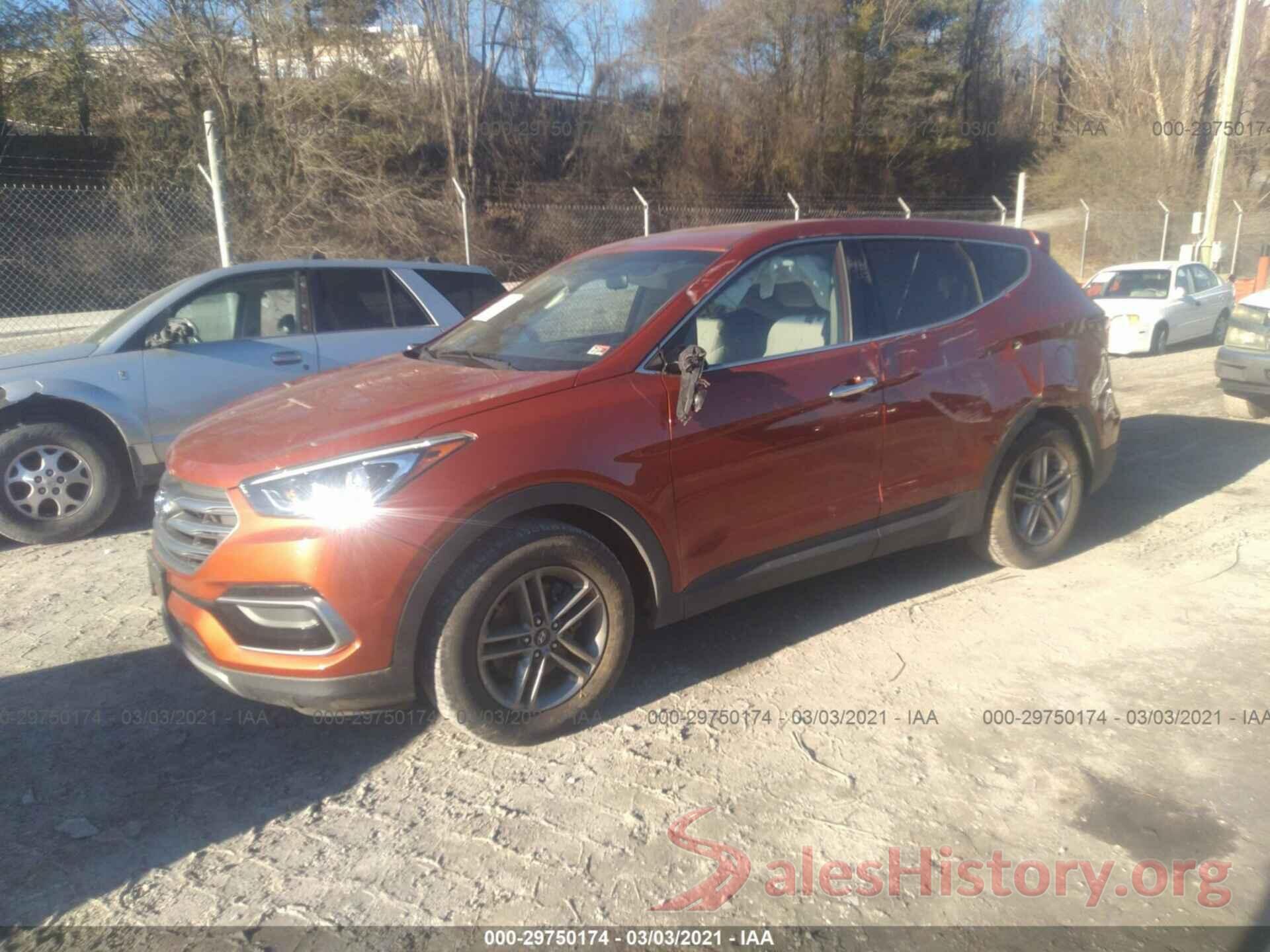 5XYZT3LB5HG396056 2017 HYUNDAI SANTA FE SPORT