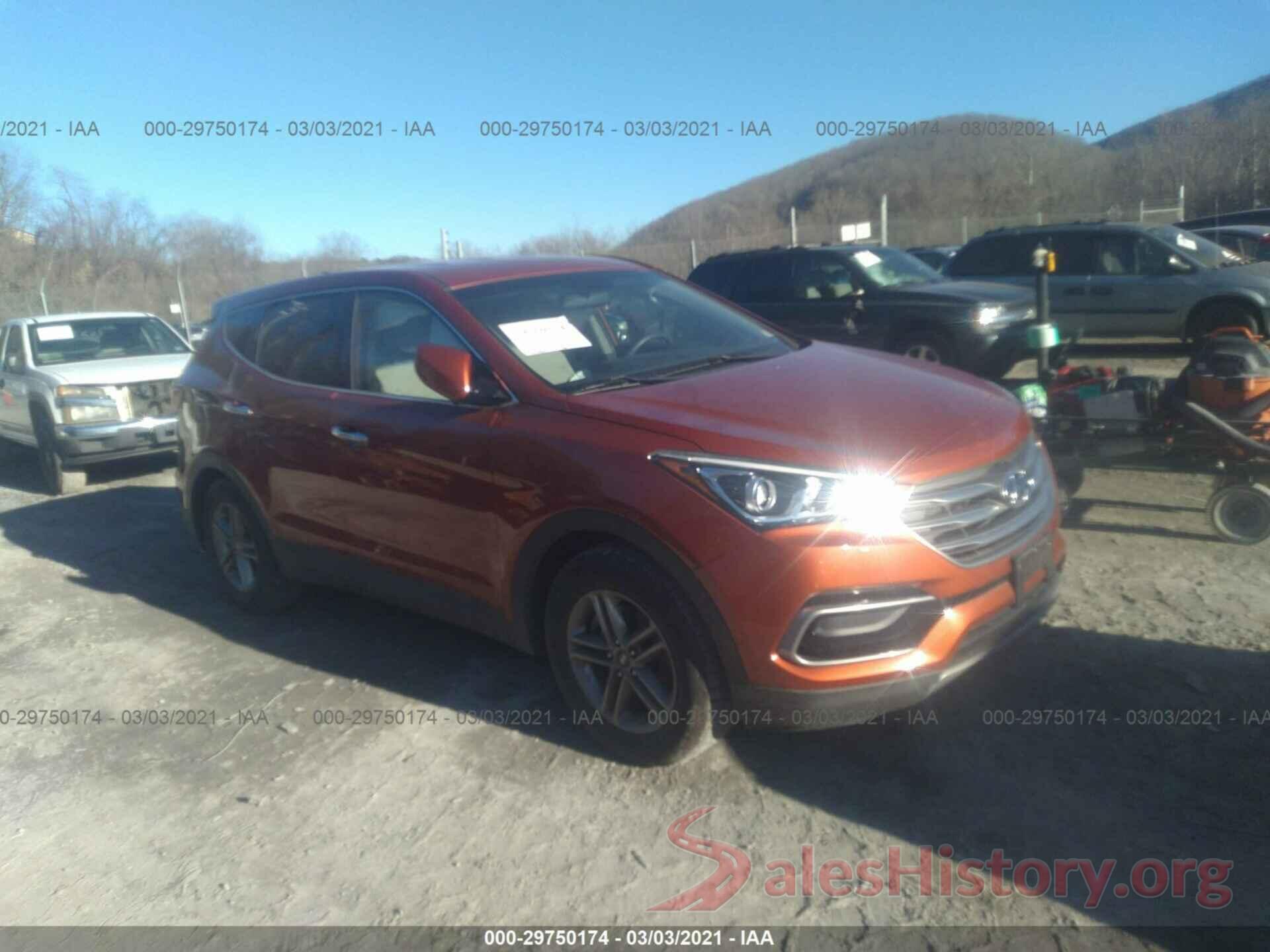 5XYZT3LB5HG396056 2017 HYUNDAI SANTA FE SPORT