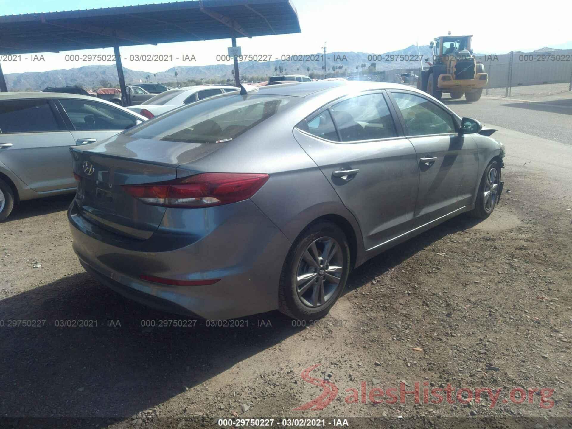 5NPD84LF3JH297156 2018 HYUNDAI ELANTRA