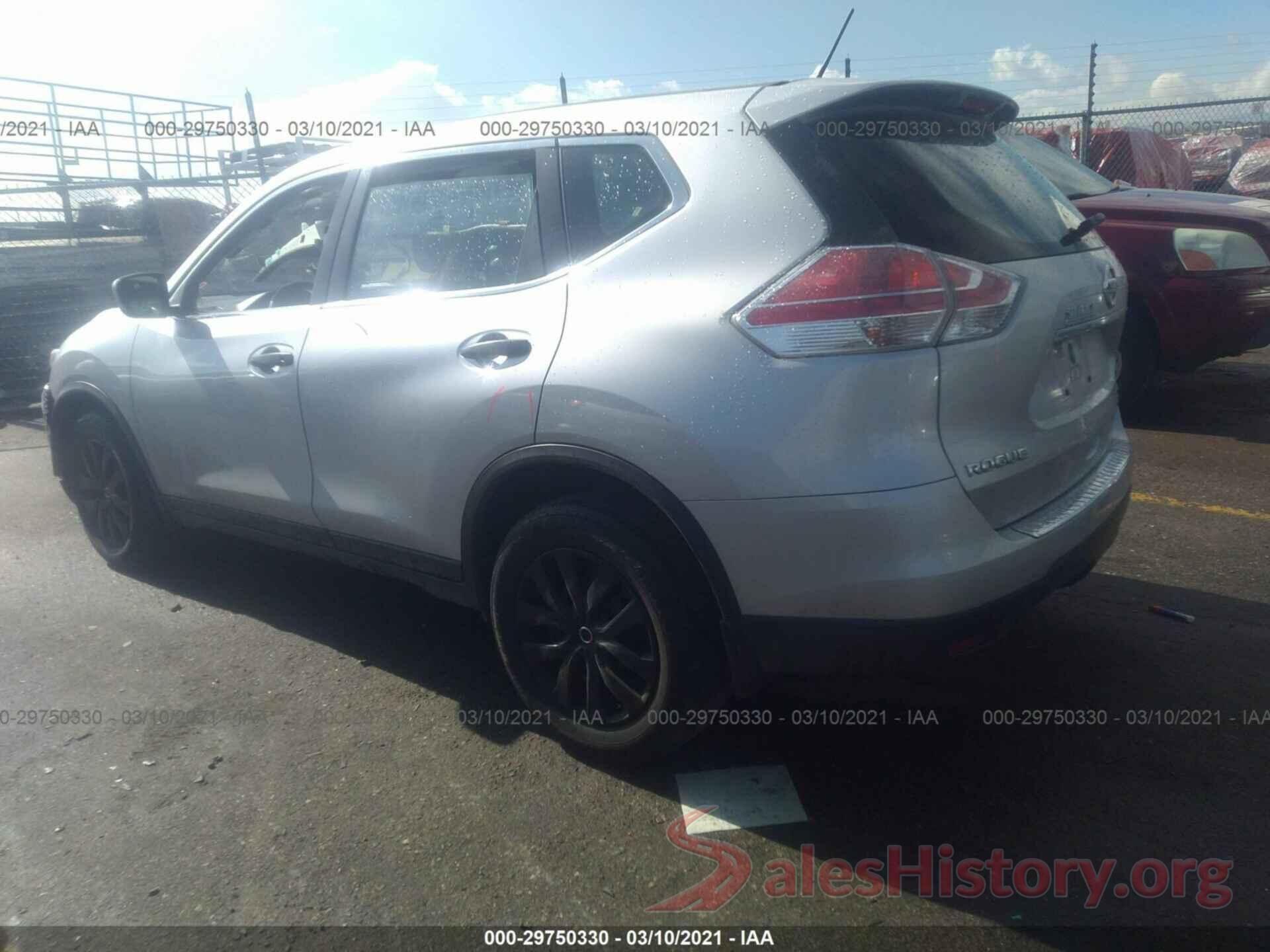 KNMAT2MV2GP662287 2016 NISSAN ROGUE