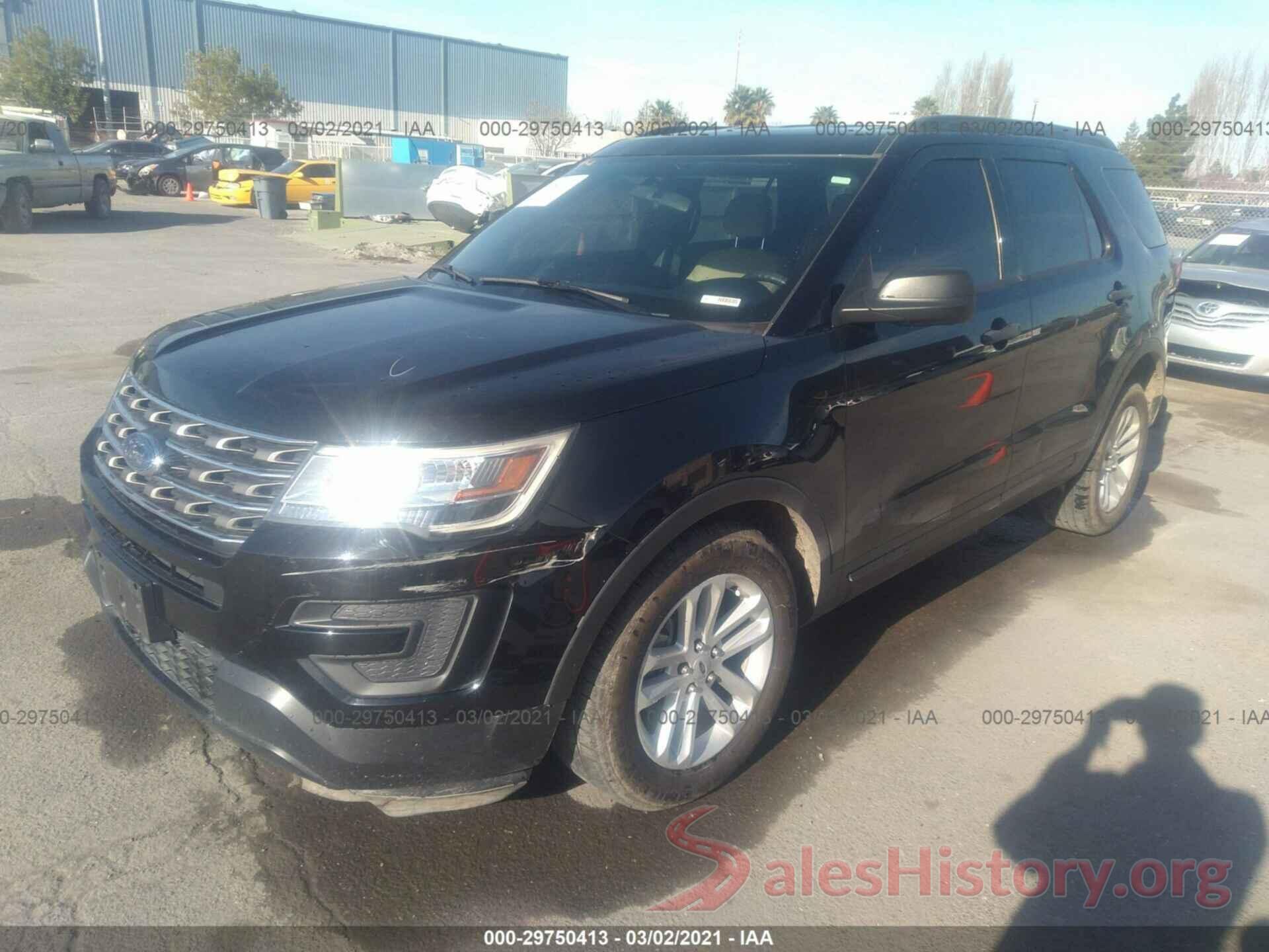 1FM5K7B80HGD43000 2017 FORD EXPLORER