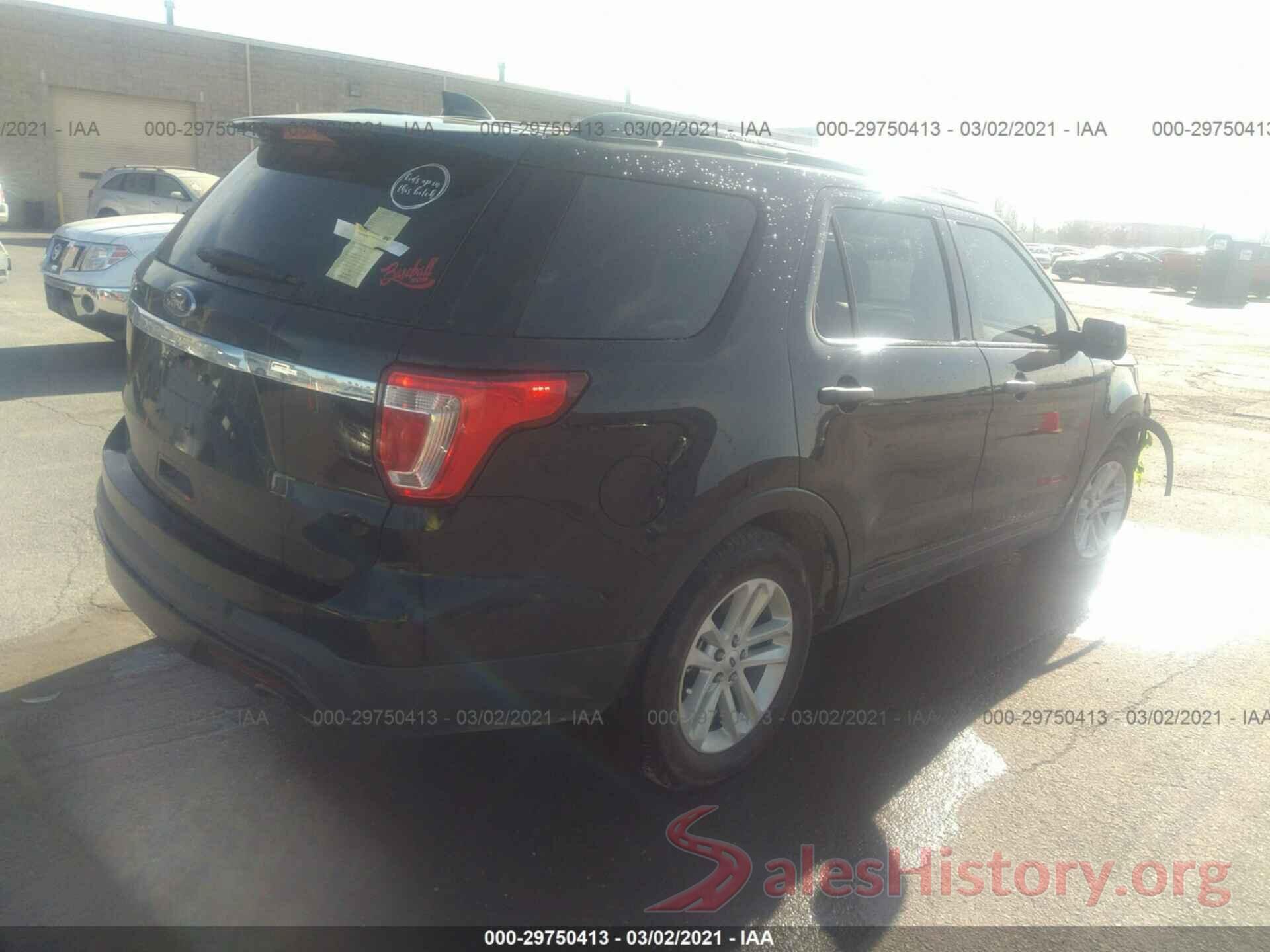 1FM5K7B80HGD43000 2017 FORD EXPLORER