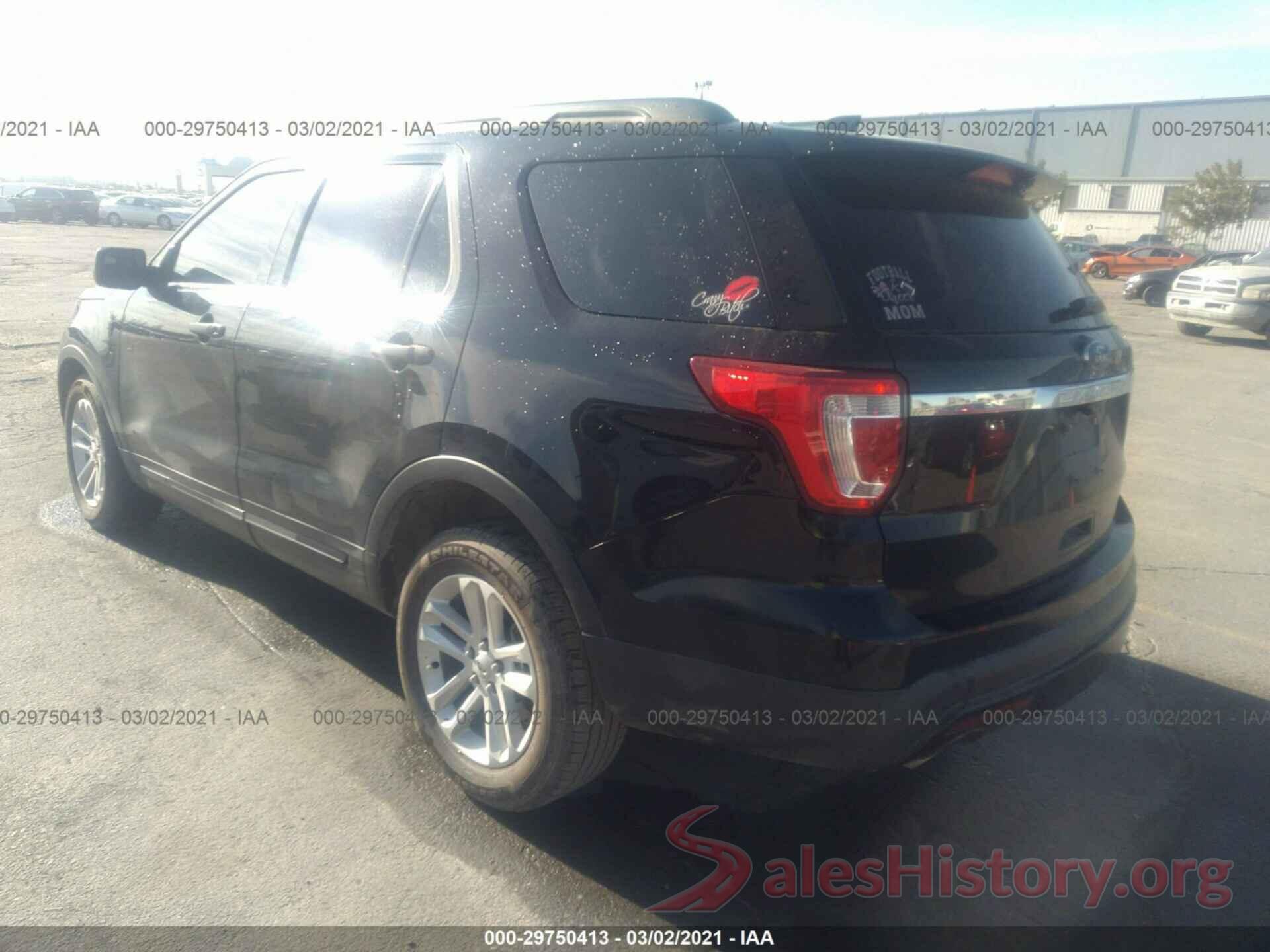 1FM5K7B80HGD43000 2017 FORD EXPLORER