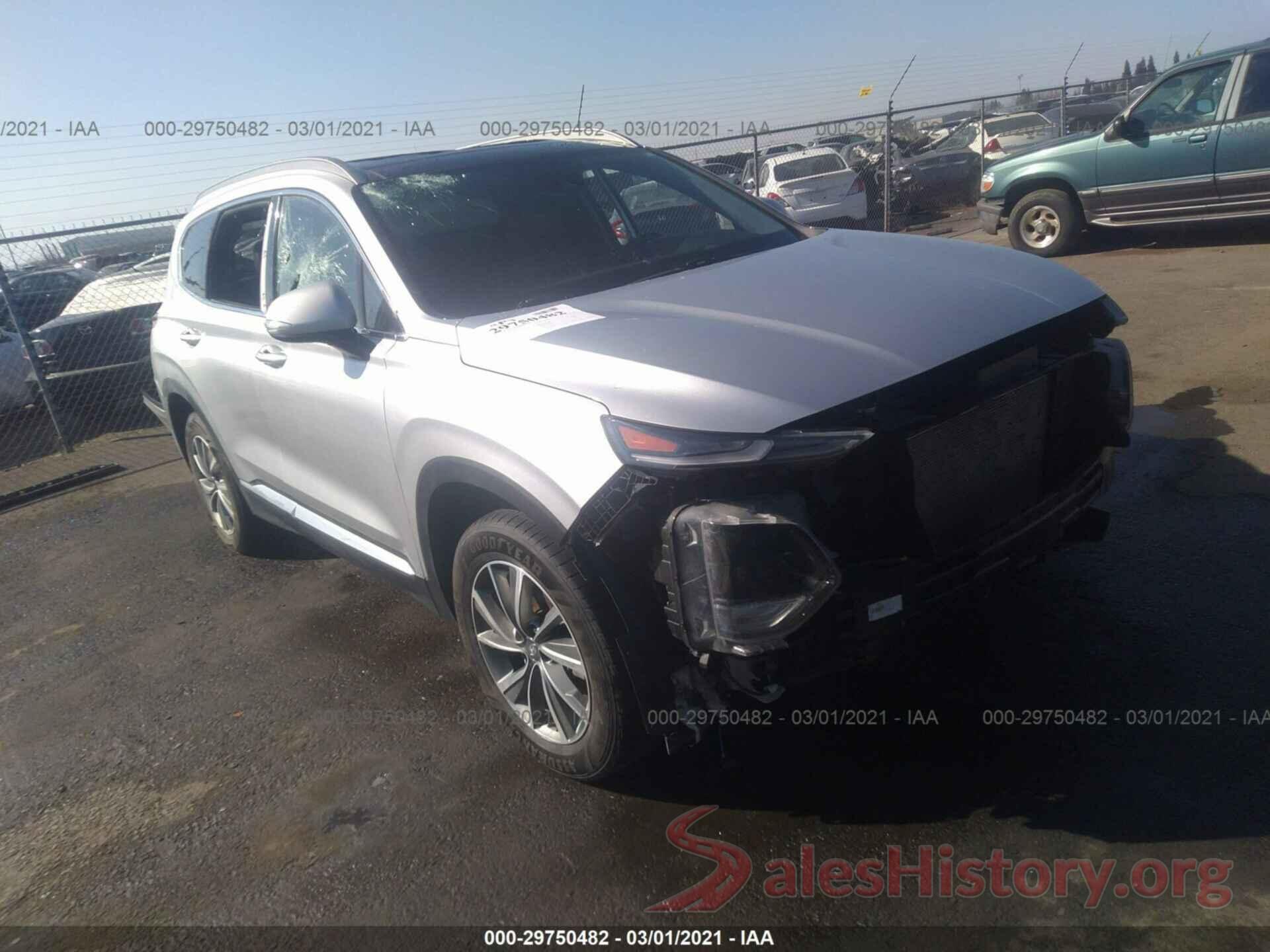 5NMS53AD0KH008342 2019 HYUNDAI SANTA FE