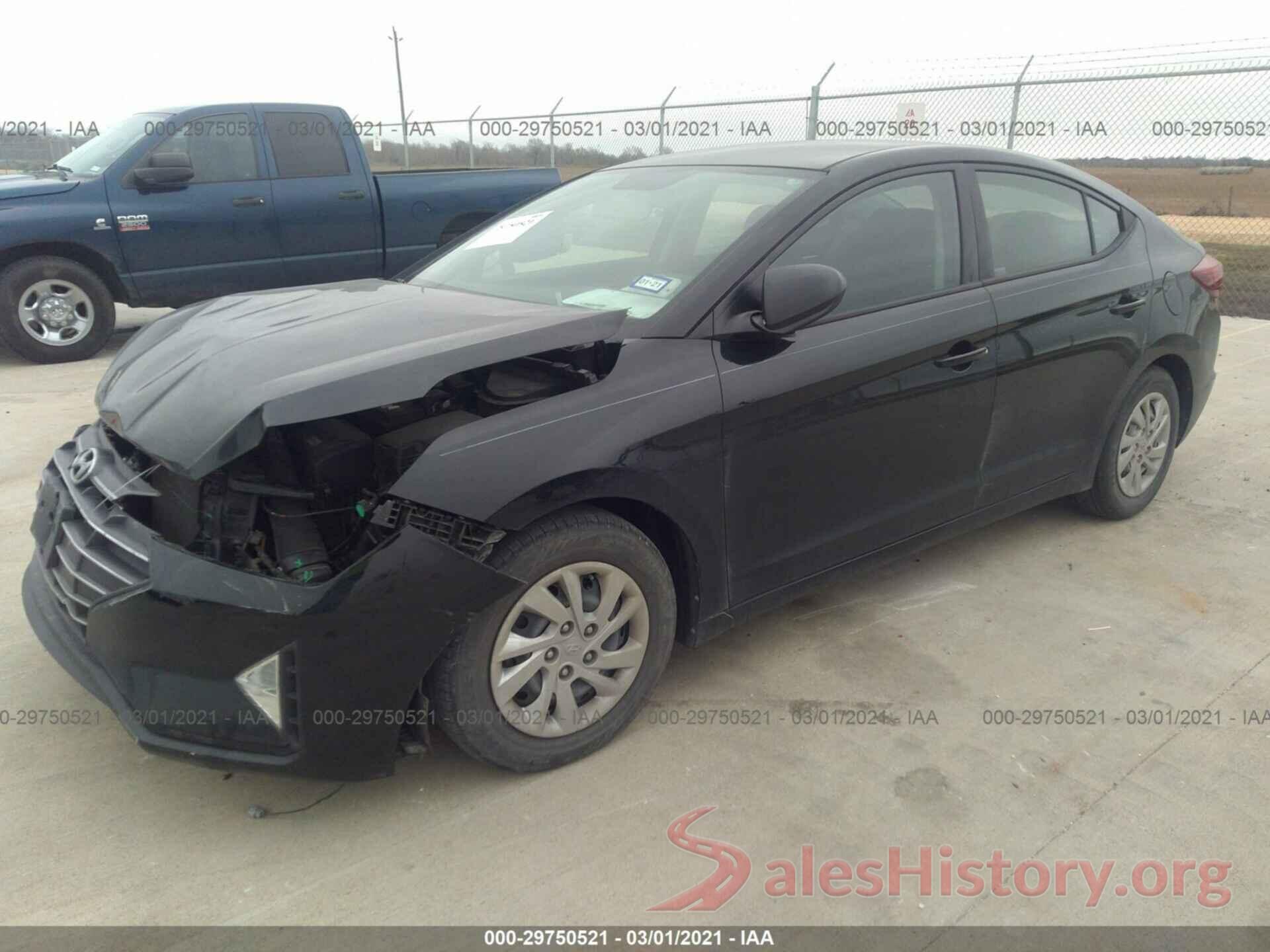 5NPD74LF8KH452255 2019 HYUNDAI ELANTRA