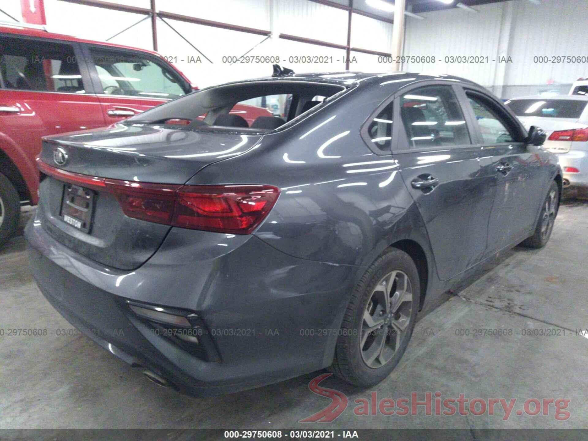 3KPF24AD6LE182912 2020 KIA FORTE