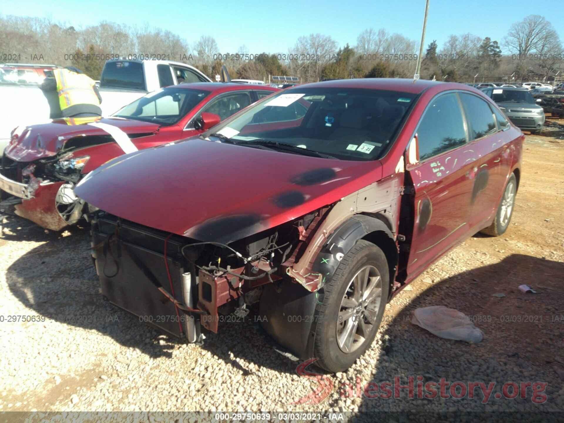 5NPE24AF5GH265567 2016 HYUNDAI SONATA