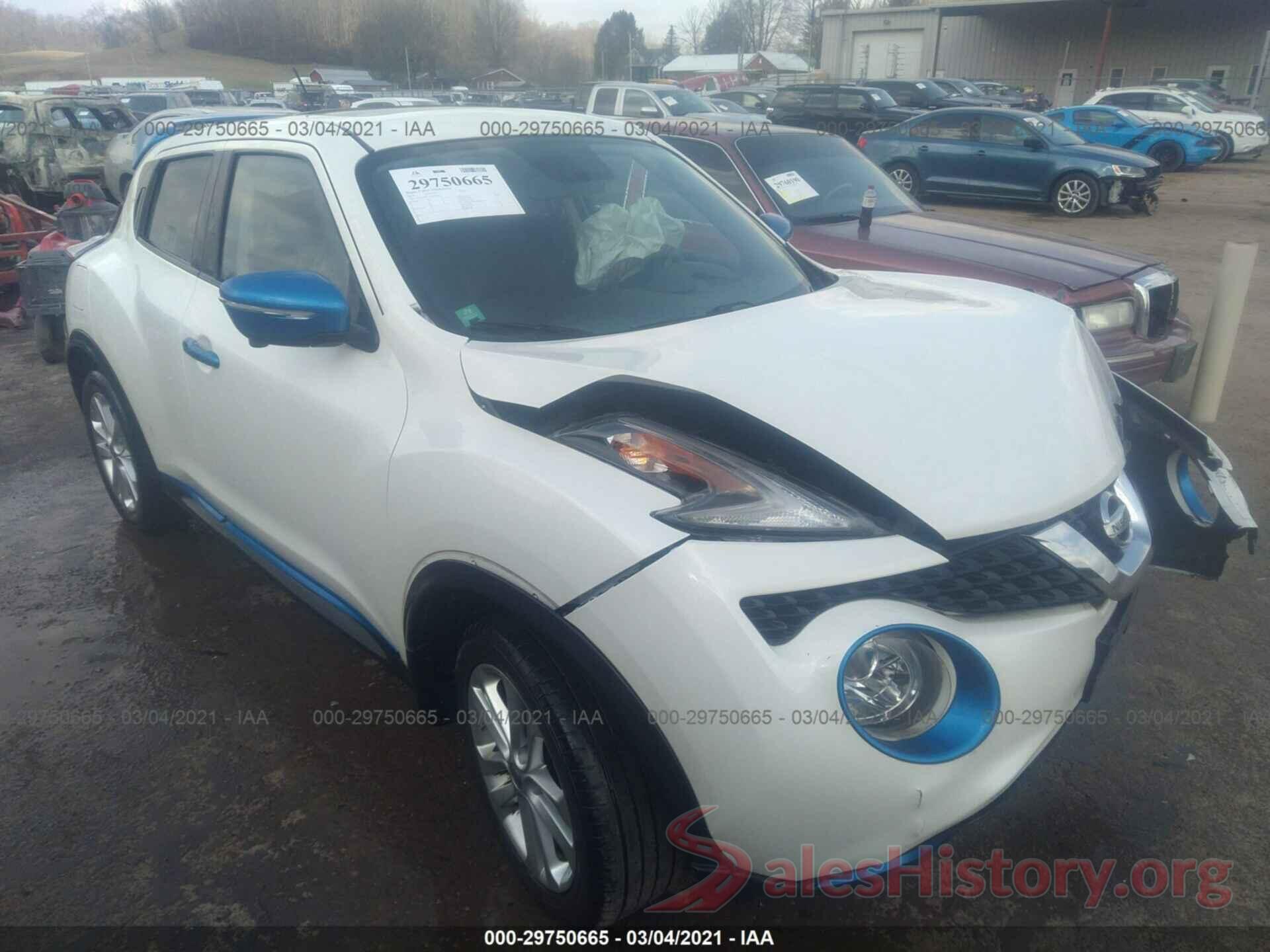 JN8AF5MV1GT658008 2016 NISSAN JUKE