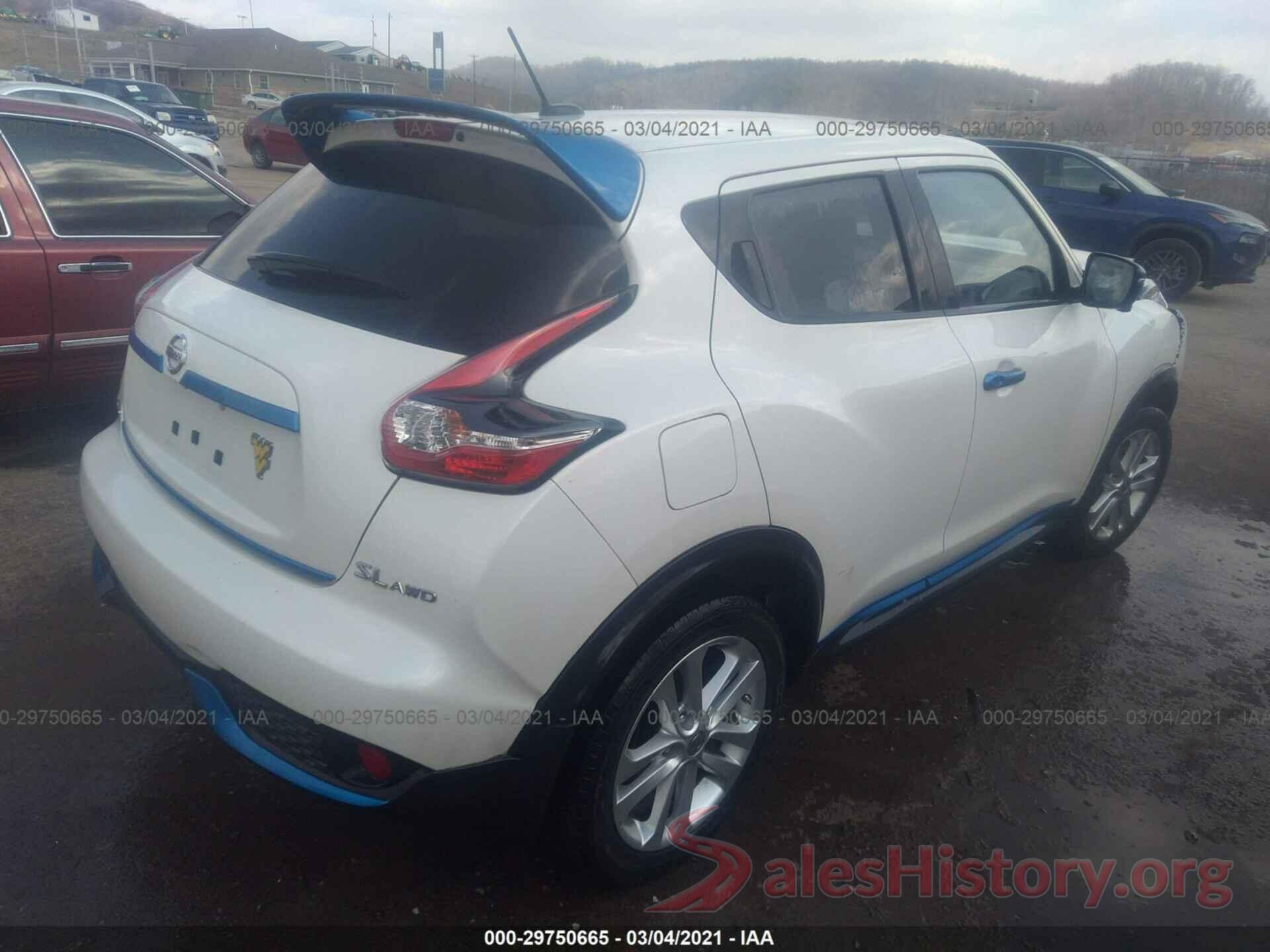 JN8AF5MV1GT658008 2016 NISSAN JUKE