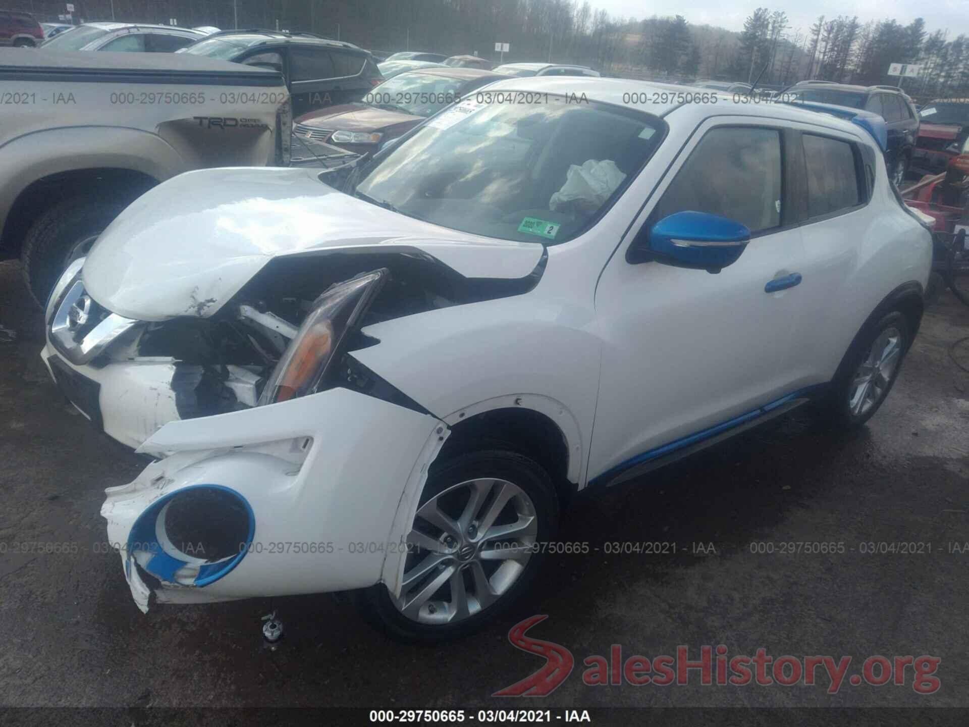 JN8AF5MV1GT658008 2016 NISSAN JUKE