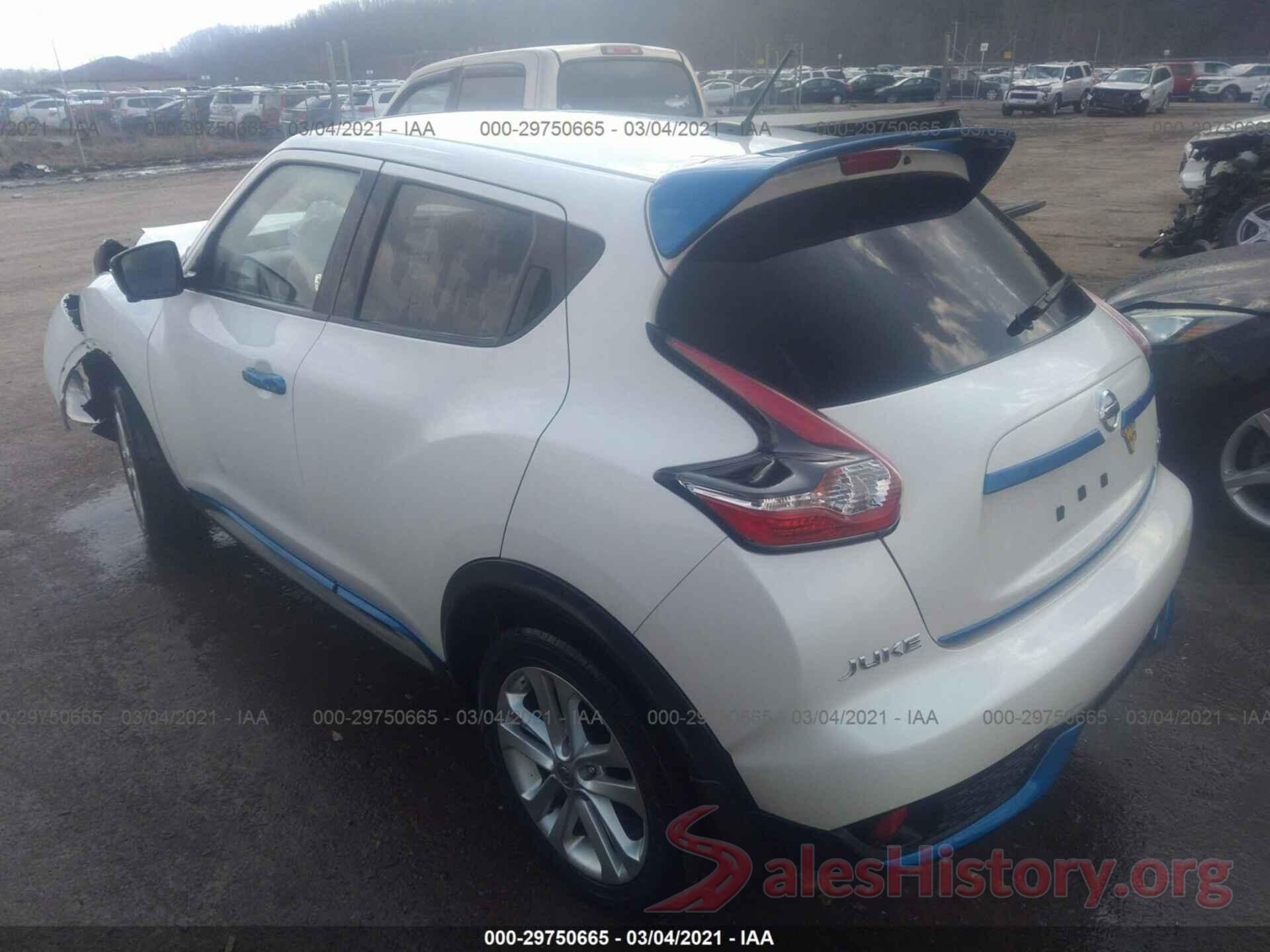 JN8AF5MV1GT658008 2016 NISSAN JUKE