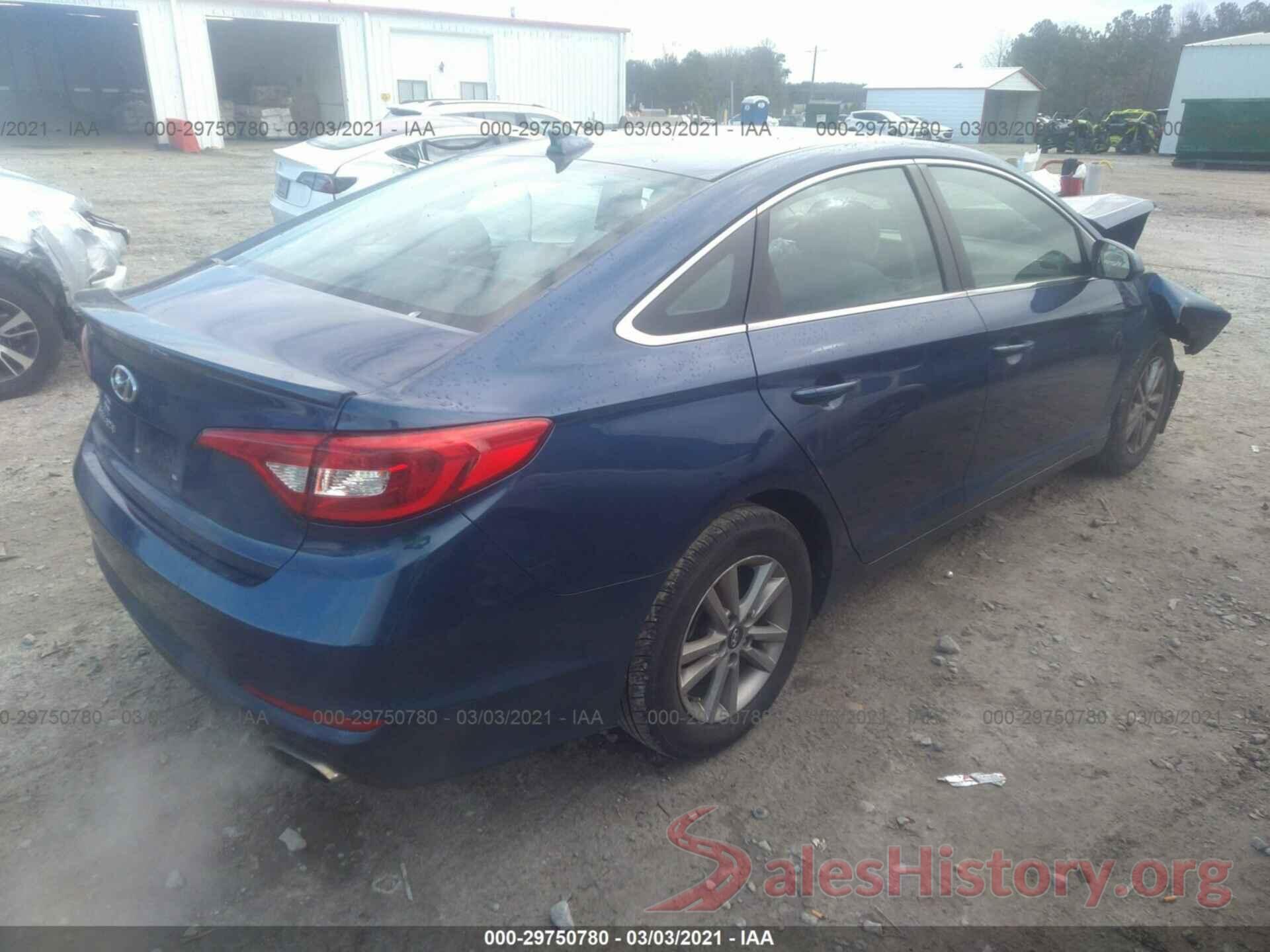 5NPE24AF7GH298294 2016 HYUNDAI SONATA