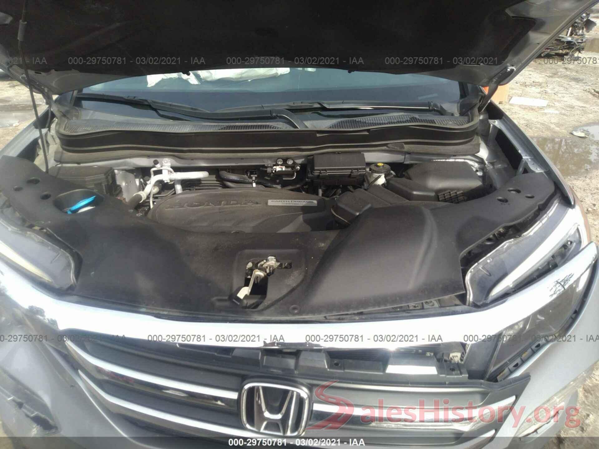 5FNYF6H52GB093782 2016 HONDA PILOT