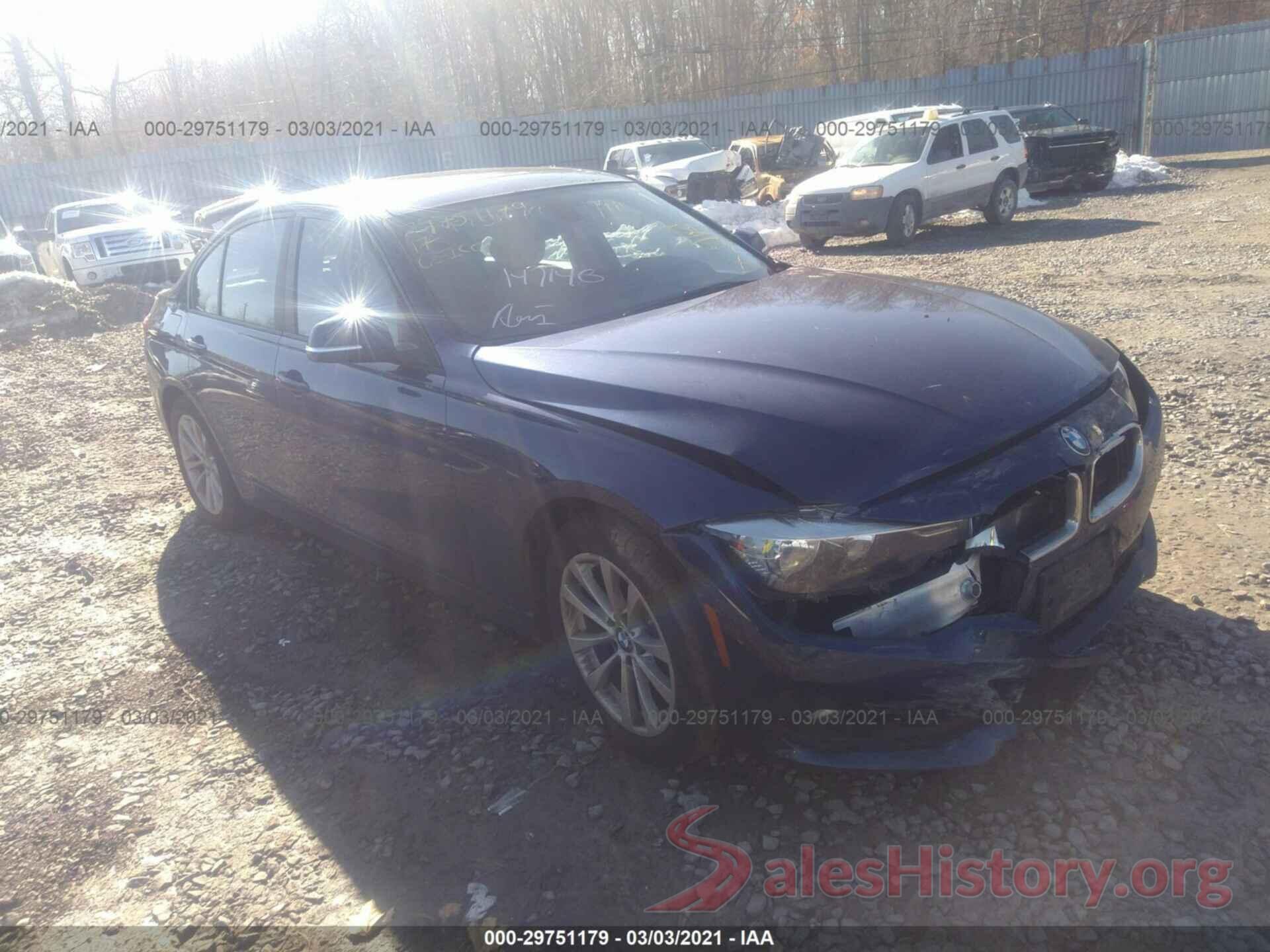 WBA8A3C3XHK692952 2017 BMW 3 SERIES