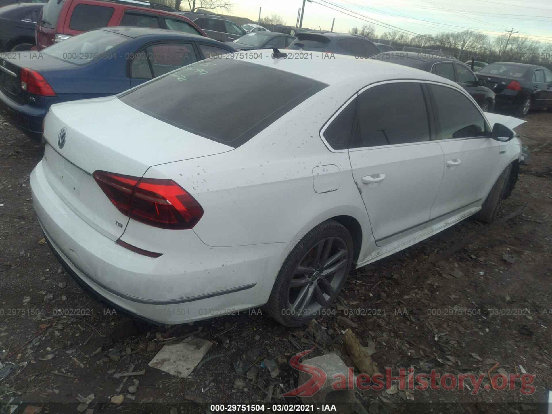 1VWDT7A35HC016437 2017 VOLKSWAGEN PASSAT