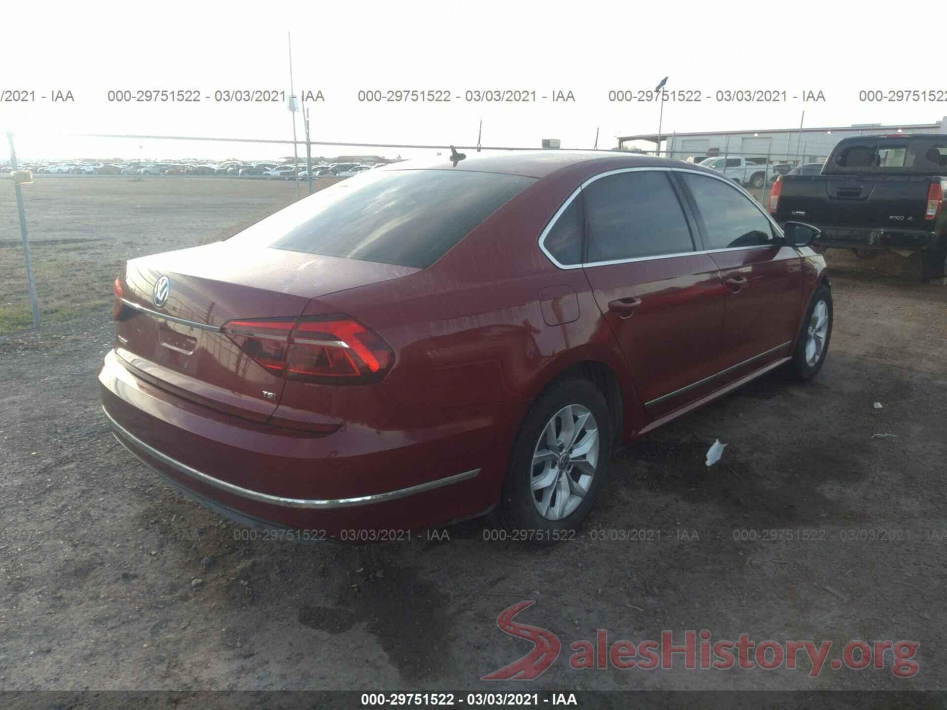 1VWAT7A3XHC084624 2017 VOLKSWAGEN PASSAT