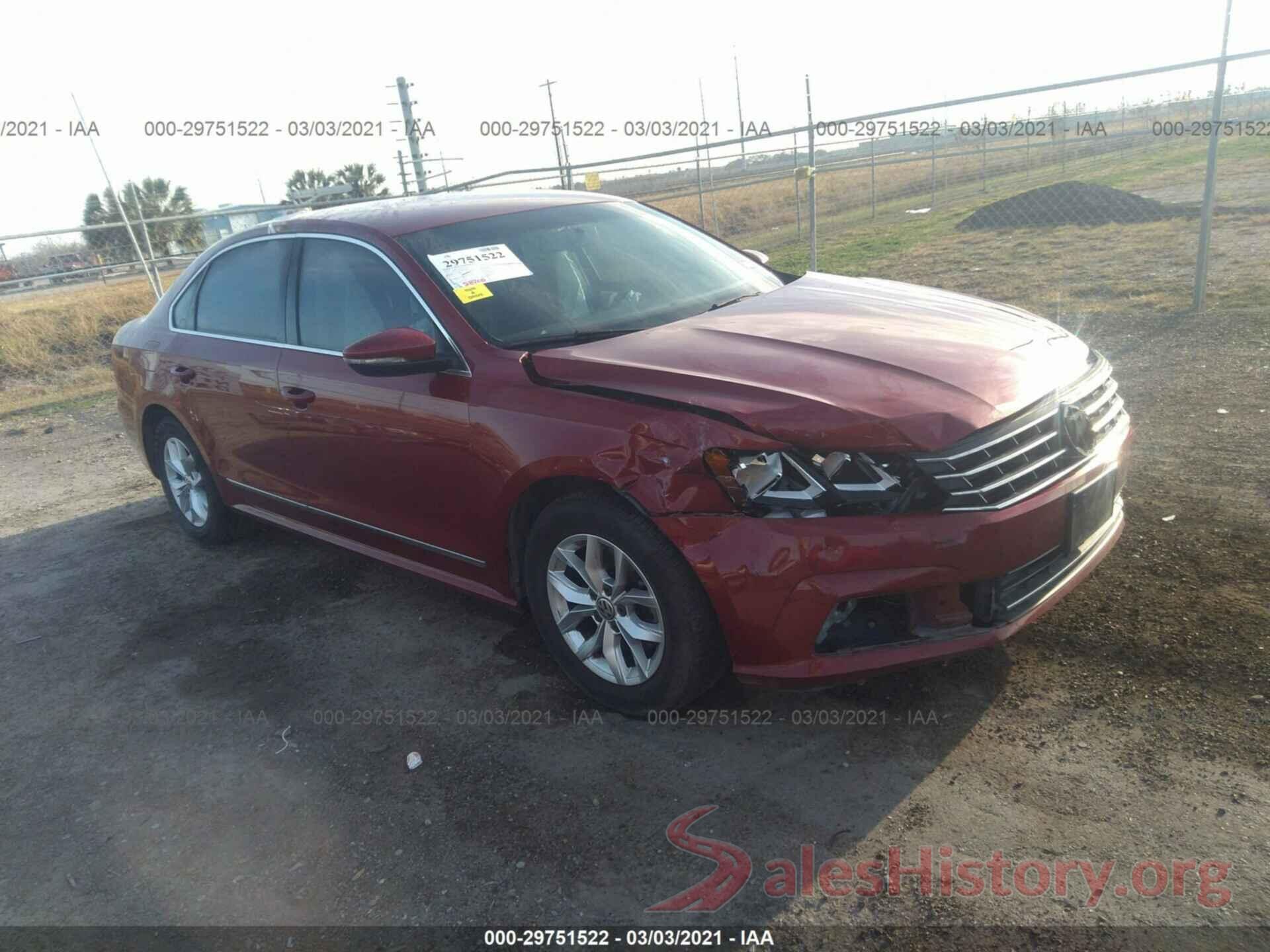 1VWAT7A3XHC084624 2017 VOLKSWAGEN PASSAT