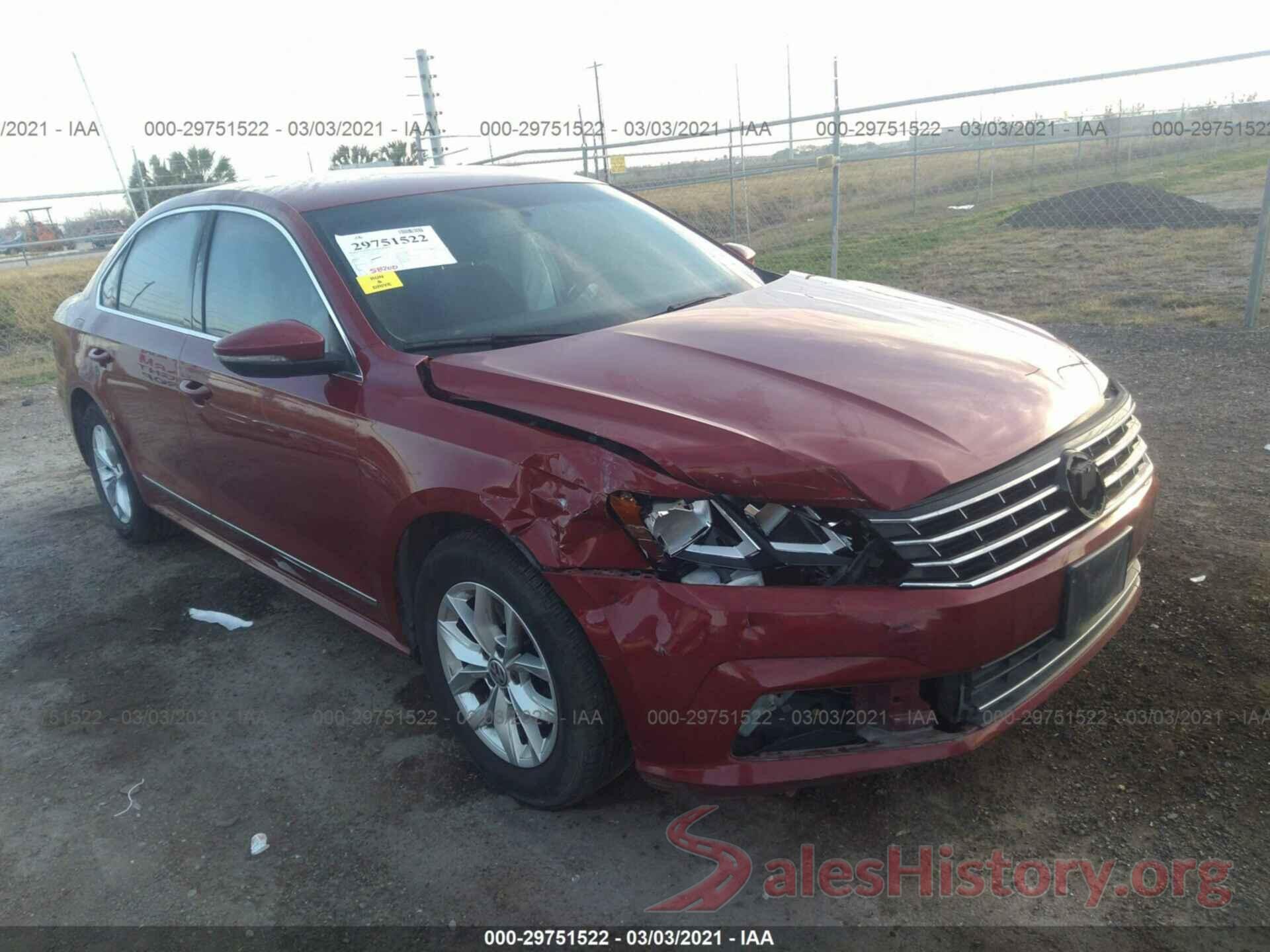 1VWAT7A3XHC084624 2017 VOLKSWAGEN PASSAT