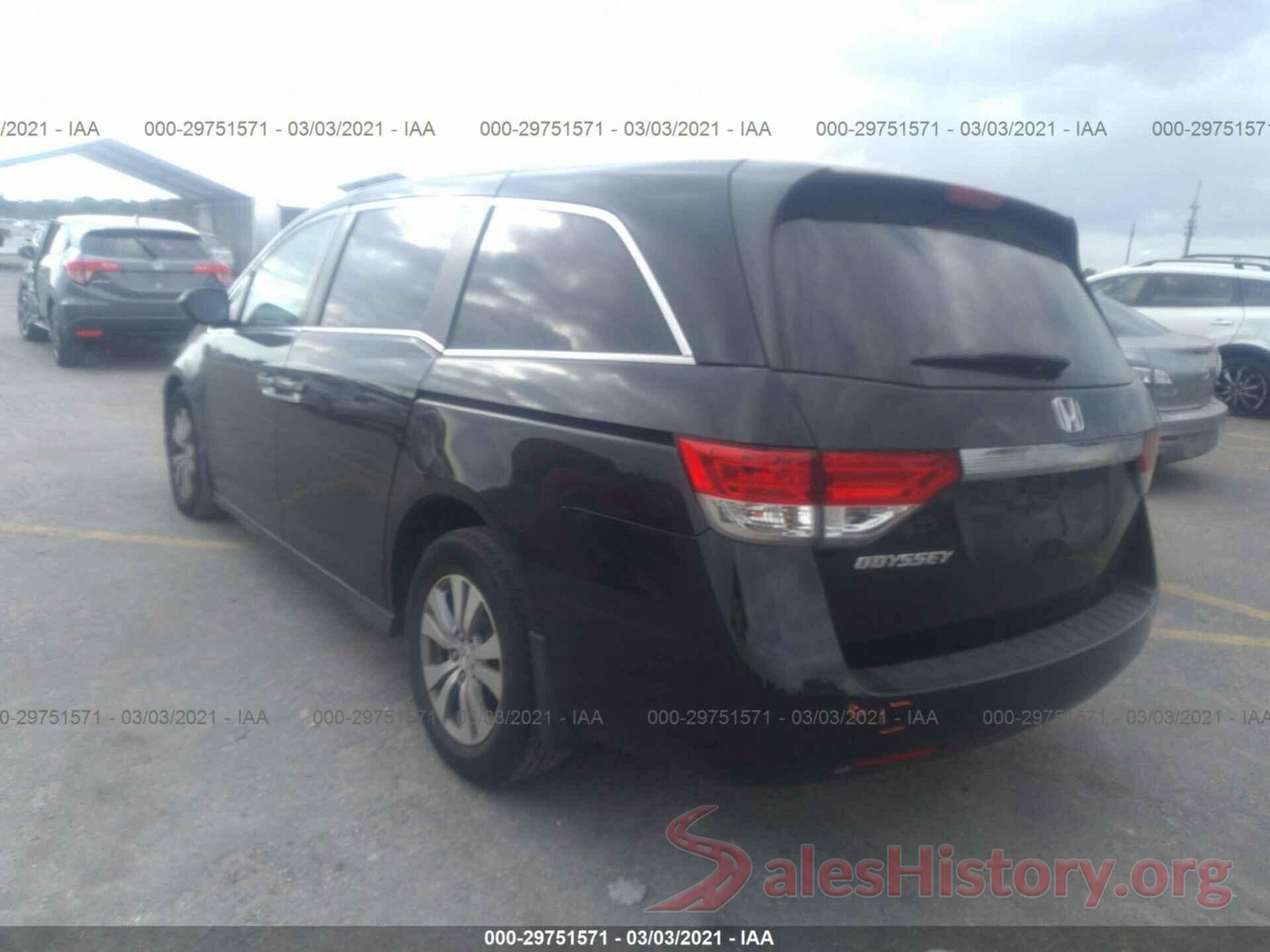 5FNRL5H69HB011001 2017 HONDA ODYSSEY