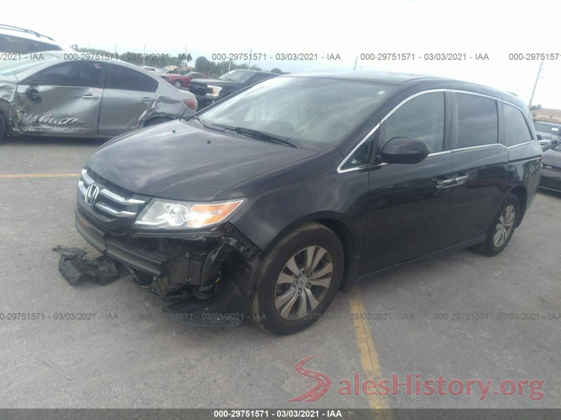 5FNRL5H69HB011001 2017 HONDA ODYSSEY