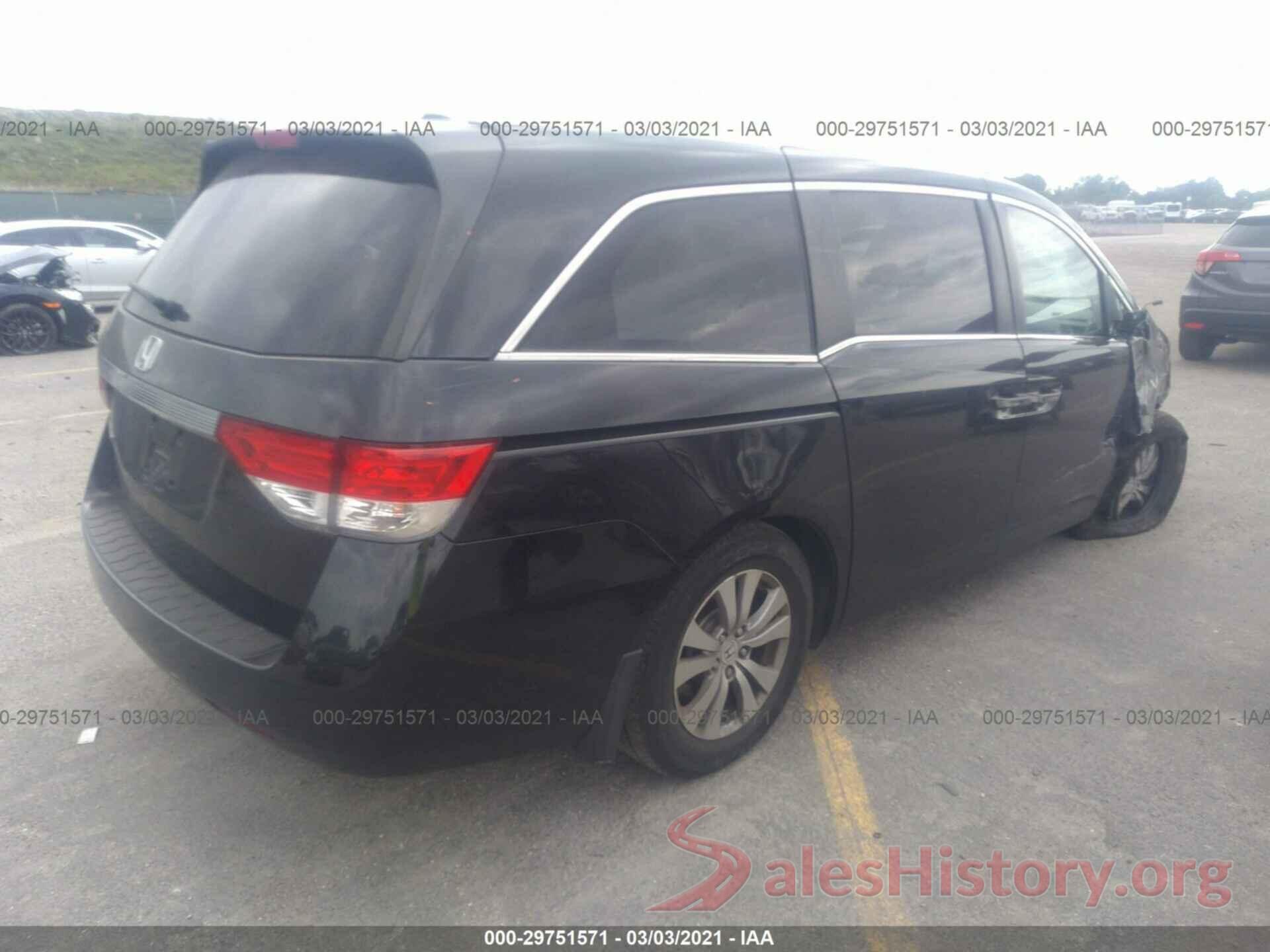 5FNRL5H69HB011001 2017 HONDA ODYSSEY