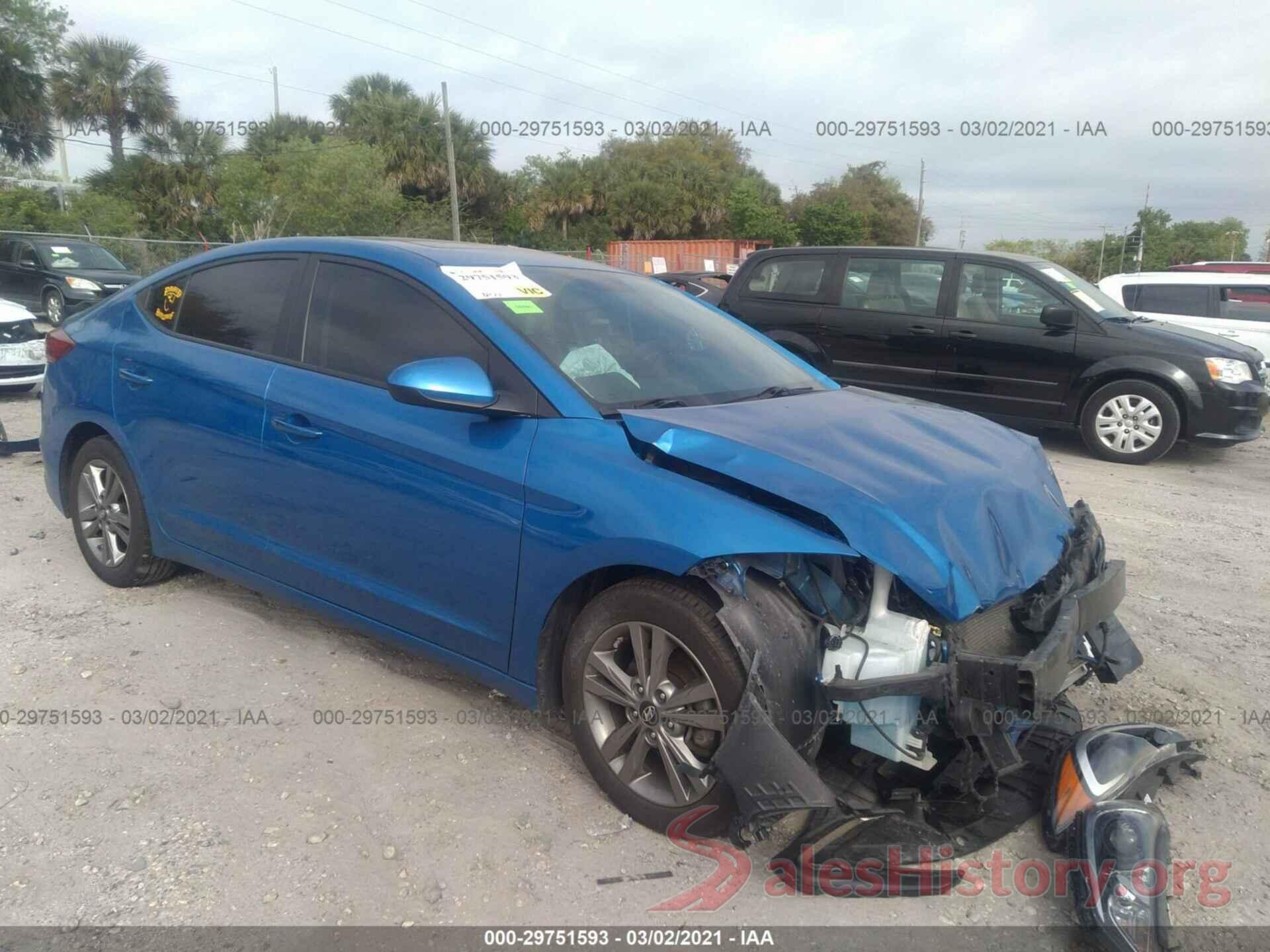 KMHD84LF3HU424645 2017 HYUNDAI ELANTRA